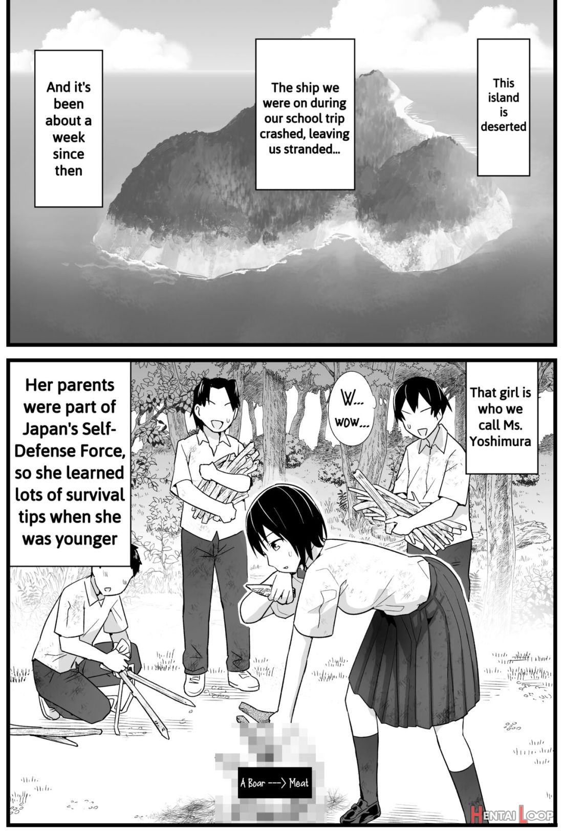 Mujintou Jk! Choroi Yo Yoshimura-san! 1 ~nukegake Netori Hen~ page 4