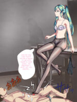 Multi-clothes Status Difference Miku Policewoman Foot Massage And High Heels Stepping On Urethra Torture page 5