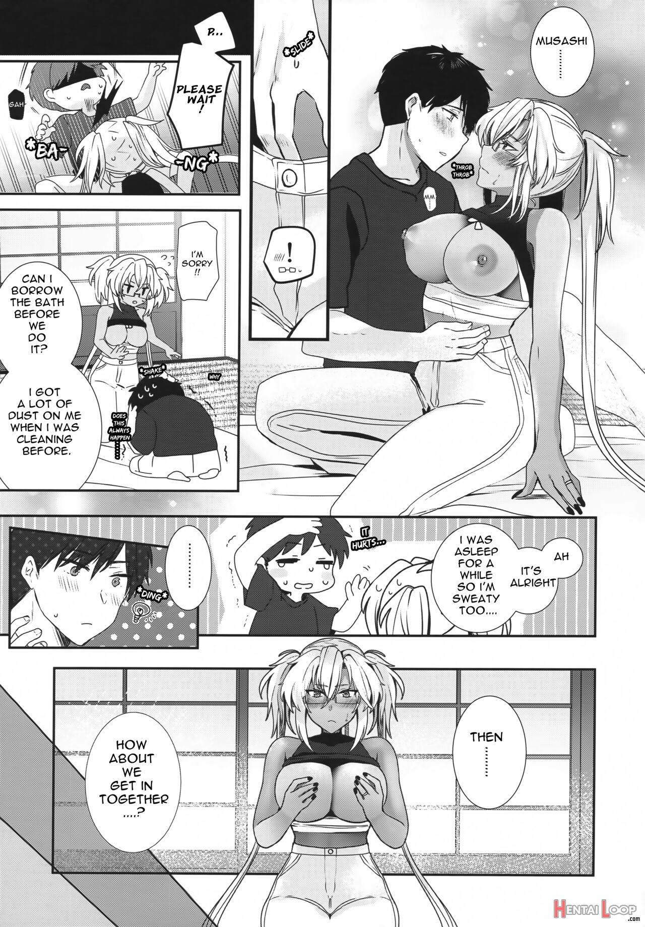 Musashi-san No Yoru Jijou Anata No Ai Kagi Hen page 28