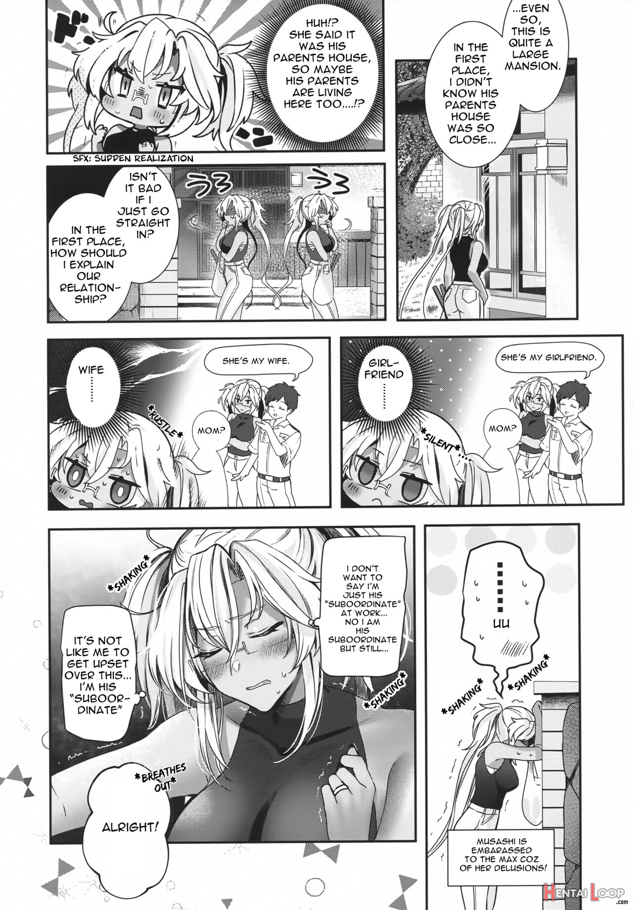 Musashi-san No Yoru Jijou Anata No Ai Kagi Hen page 5