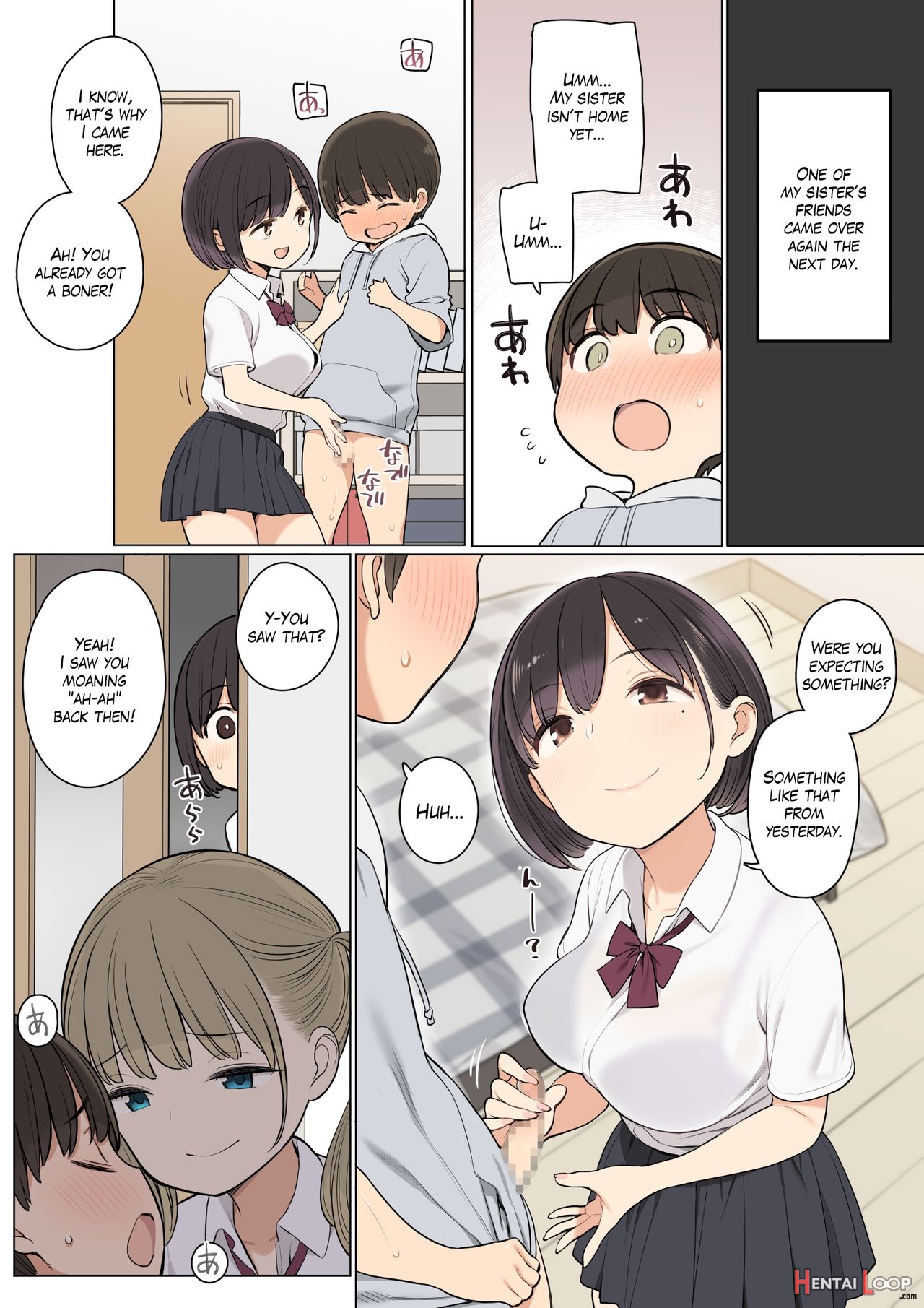 My Older Sister’s Friends Are Nothing But Lewd Girls page 9