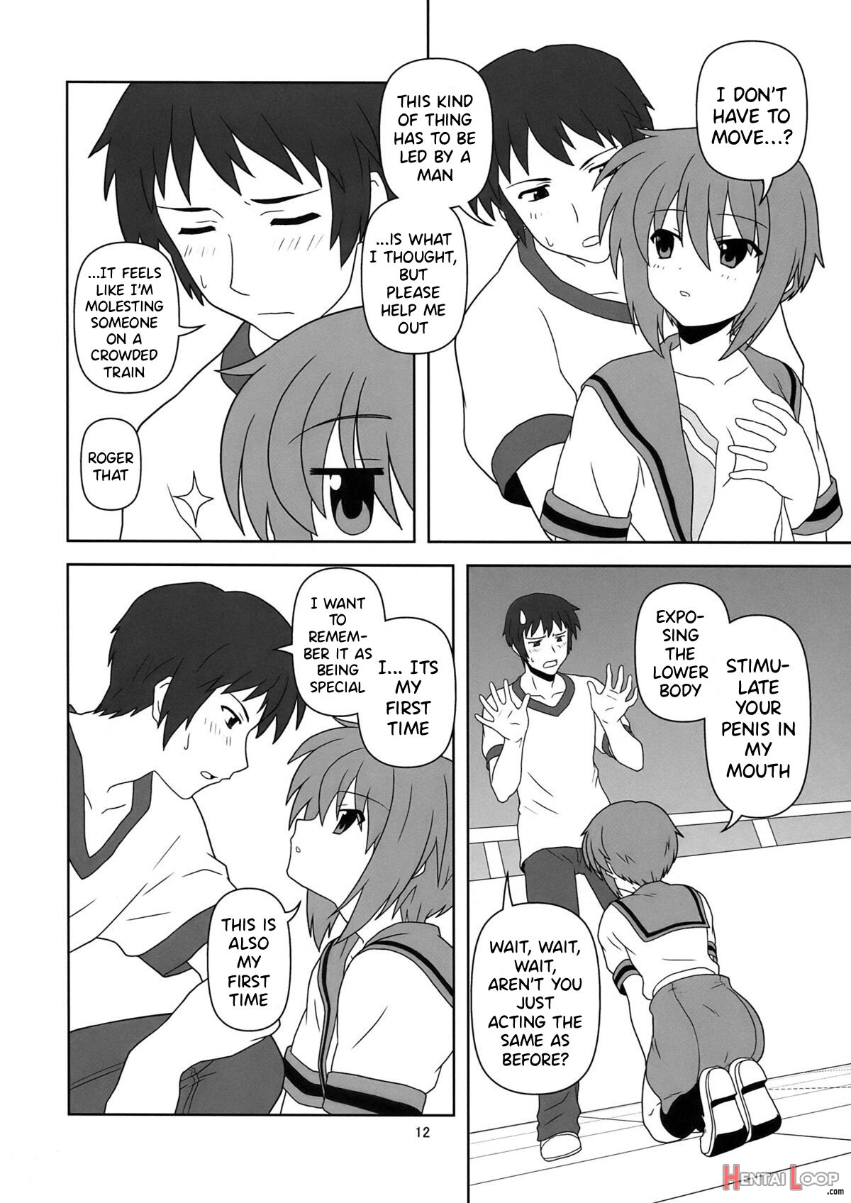 Nagato Yuki-chan No Kansatsu page 12