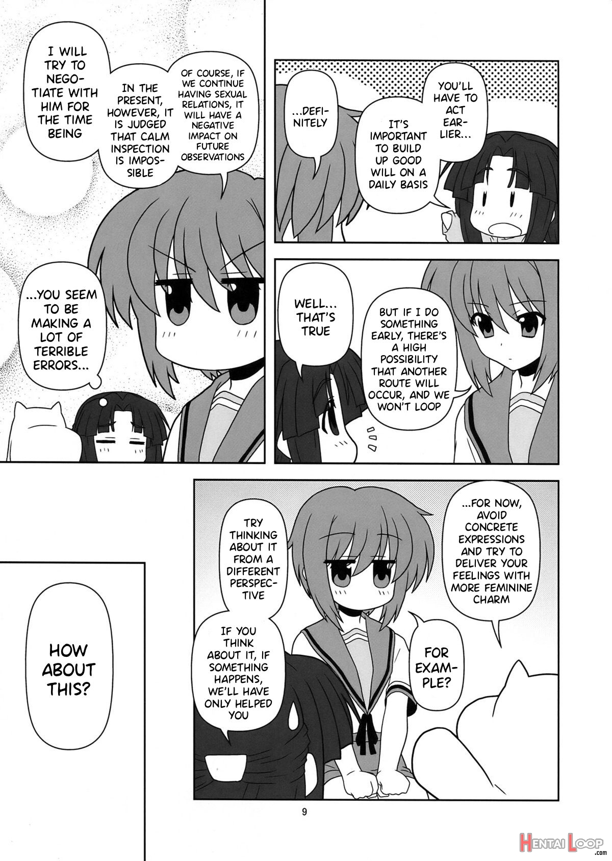 Nagato Yuki-chan No Kansatsu page 9