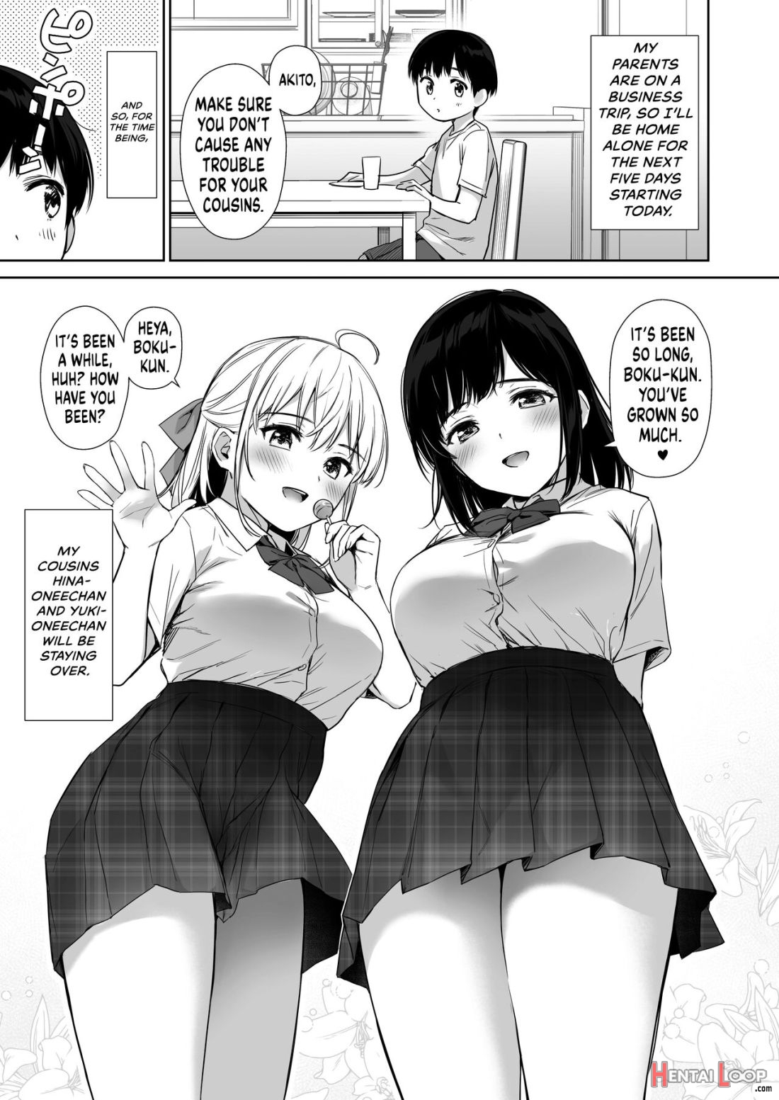 Naisho No Hajimete ~suunenburi Ni Atta Shinseki No Bijin Jk Shimai Ni Ecchi No Tehodoki Sarechaimasu~ page 3