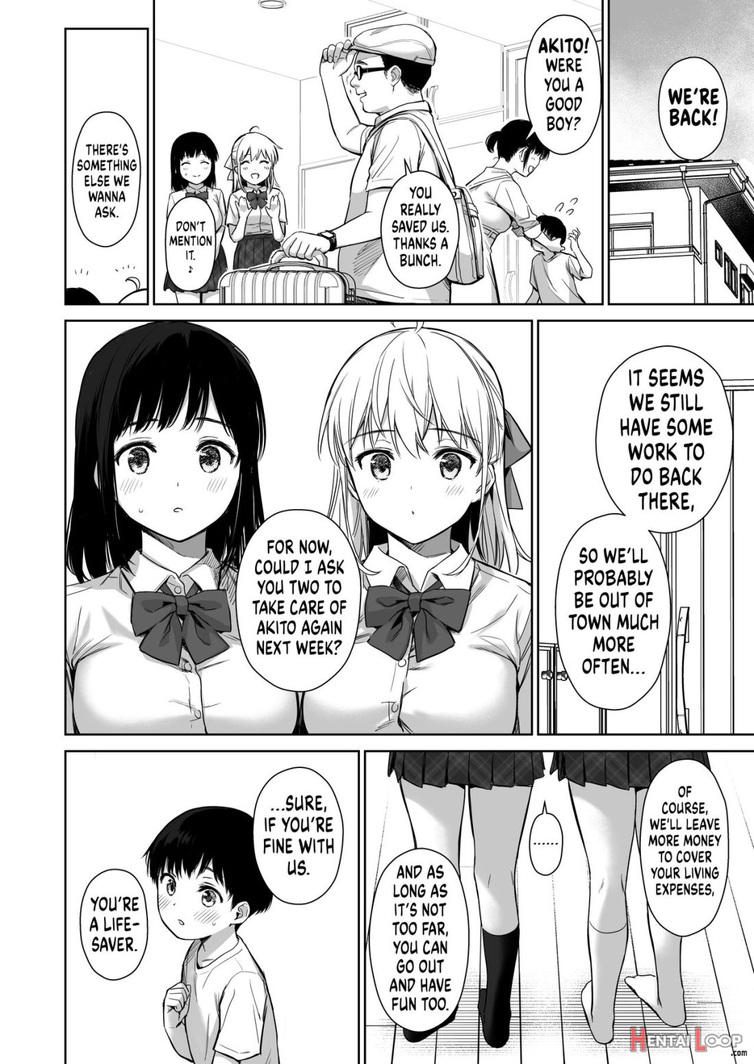 Naisho No Hajimete ~suunenburi Ni Atta Shinseki No Bijin Jk Shimai Ni Ecchi No Tehodoki Sarechaimasu~ page 74