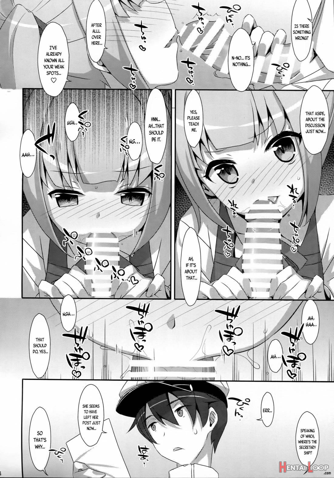 Naka Warui Furi Shite Kasumi To Teitoku Ga ××× Shimakuritte Hontou Desu Ka? page 13