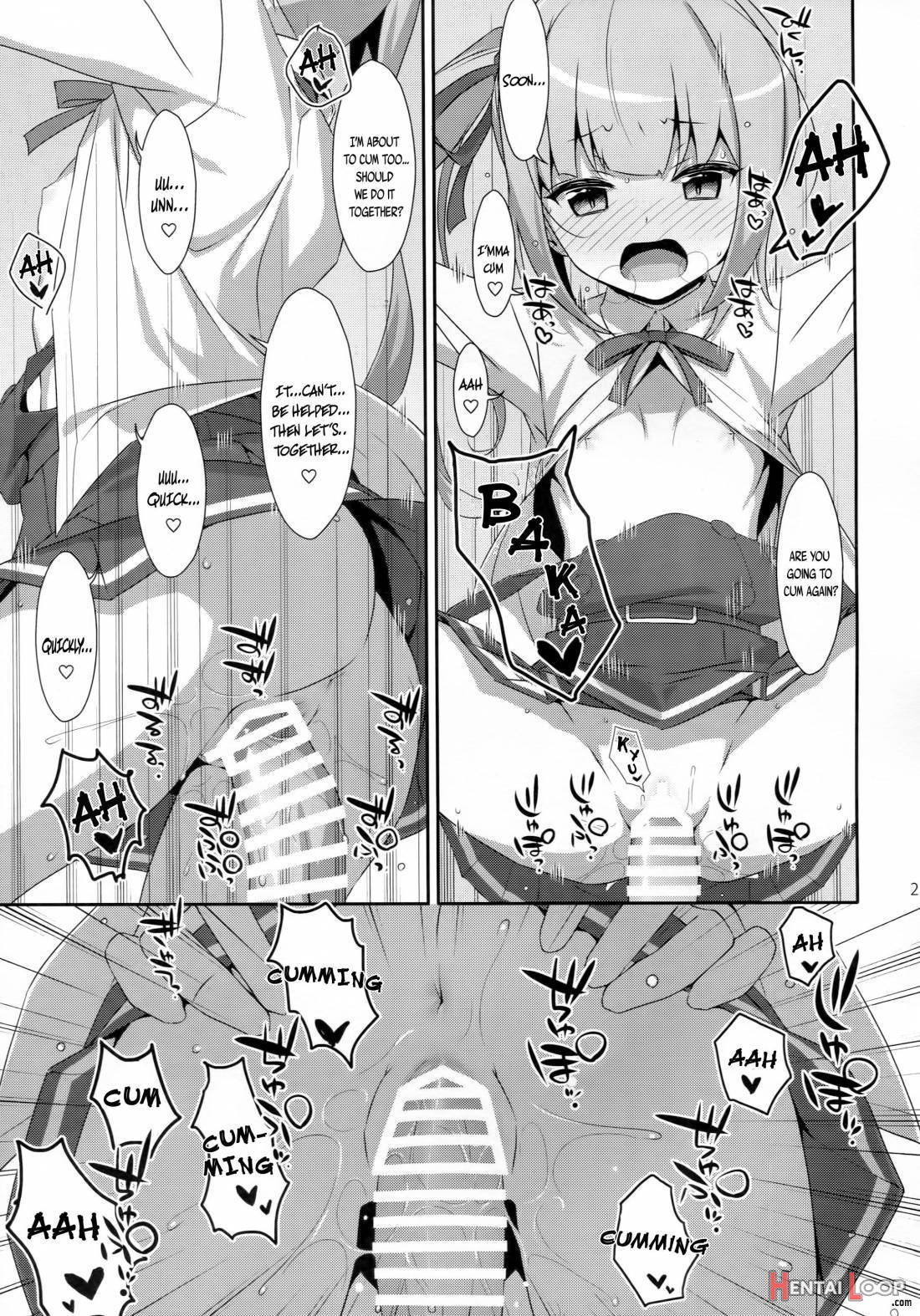 Naka Warui Furi Shite Kasumi To Teitoku Ga ××× Shimakuritte Hontou Desu Ka? page 20