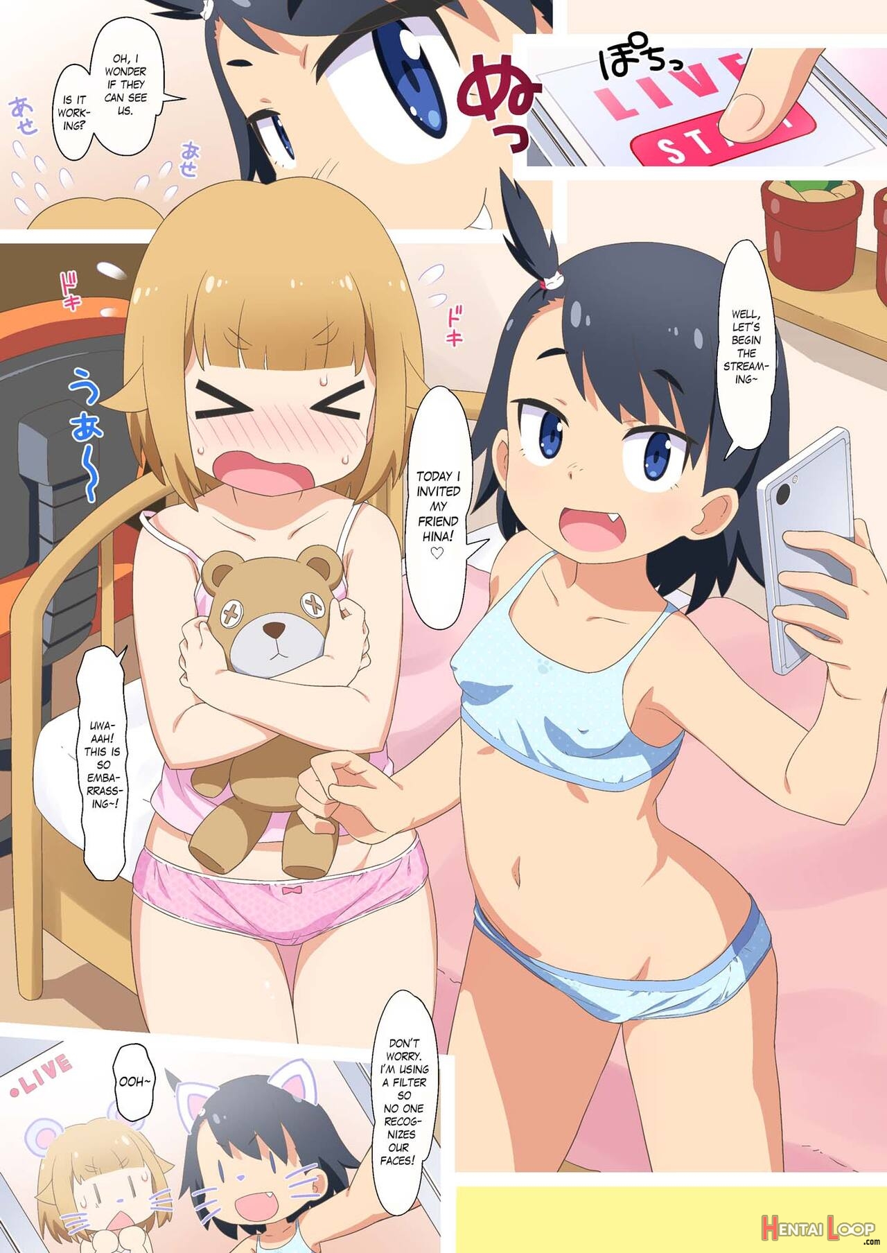 Natsumi And Hina Will Do Their Best At Their Lewd Live Streaming! page 4