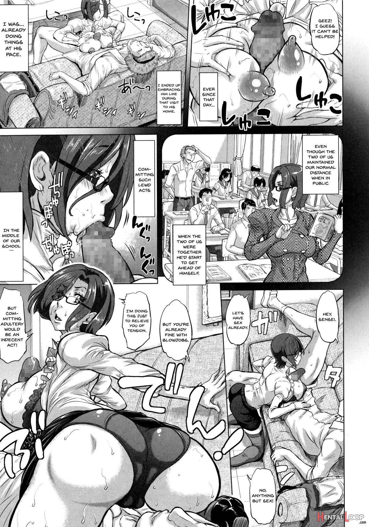 Negative Kanako-sensei page 15
