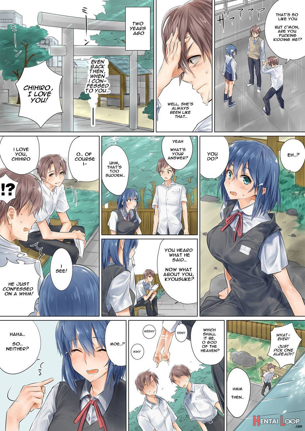 Netorare Kanojo -kareshi O Mae Ni Futago To Kyoushitsu Ecchi- Vol.01 page 10