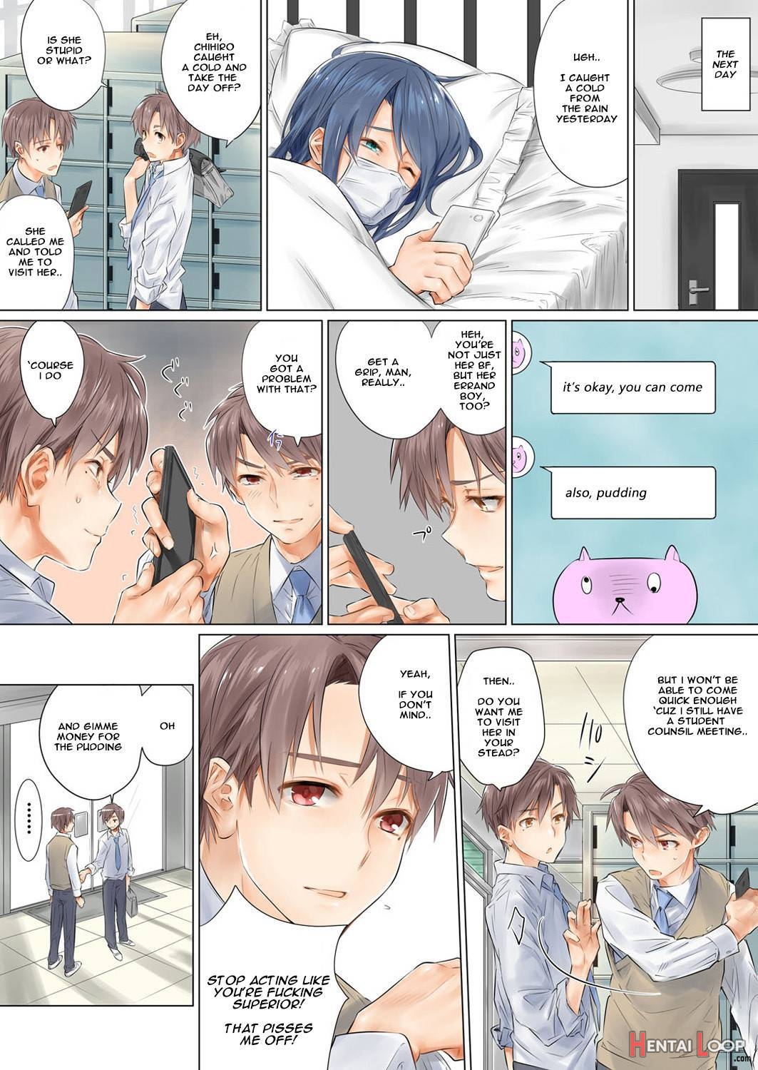 Netorare Kanojo -kareshi O Mae Ni Futago To Kyoushitsu Ecchi- Vol.01 page 14