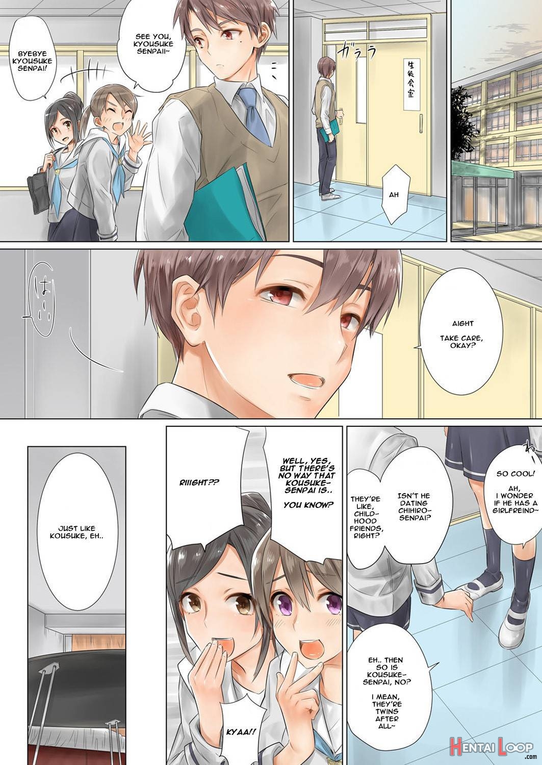 Netorare Kanojo -kareshi O Mae Ni Futago To Kyoushitsu Ecchi- Vol.01 page 21