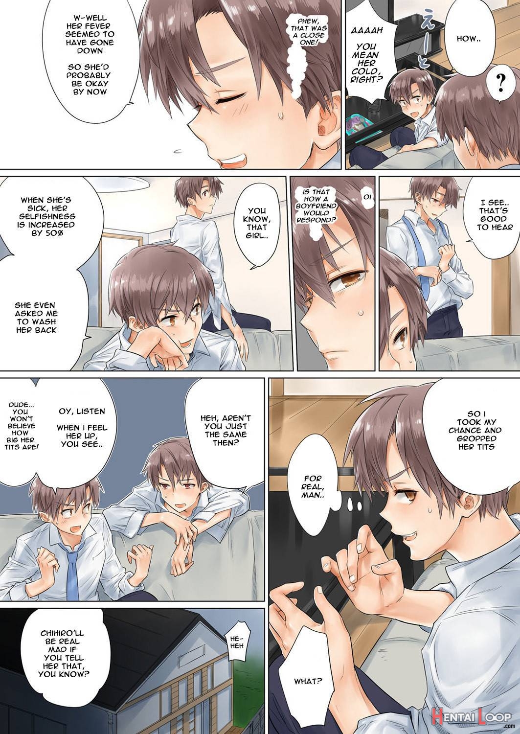 Netorare Kanojo -kareshi O Mae Ni Futago To Kyoushitsu Ecchi- Vol.01 page 34