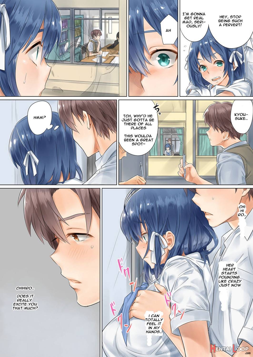 Netorare Kanojo -kareshi O Mae Ni Futago To Kyoushitsu Ecchi- Vol.01 page 39