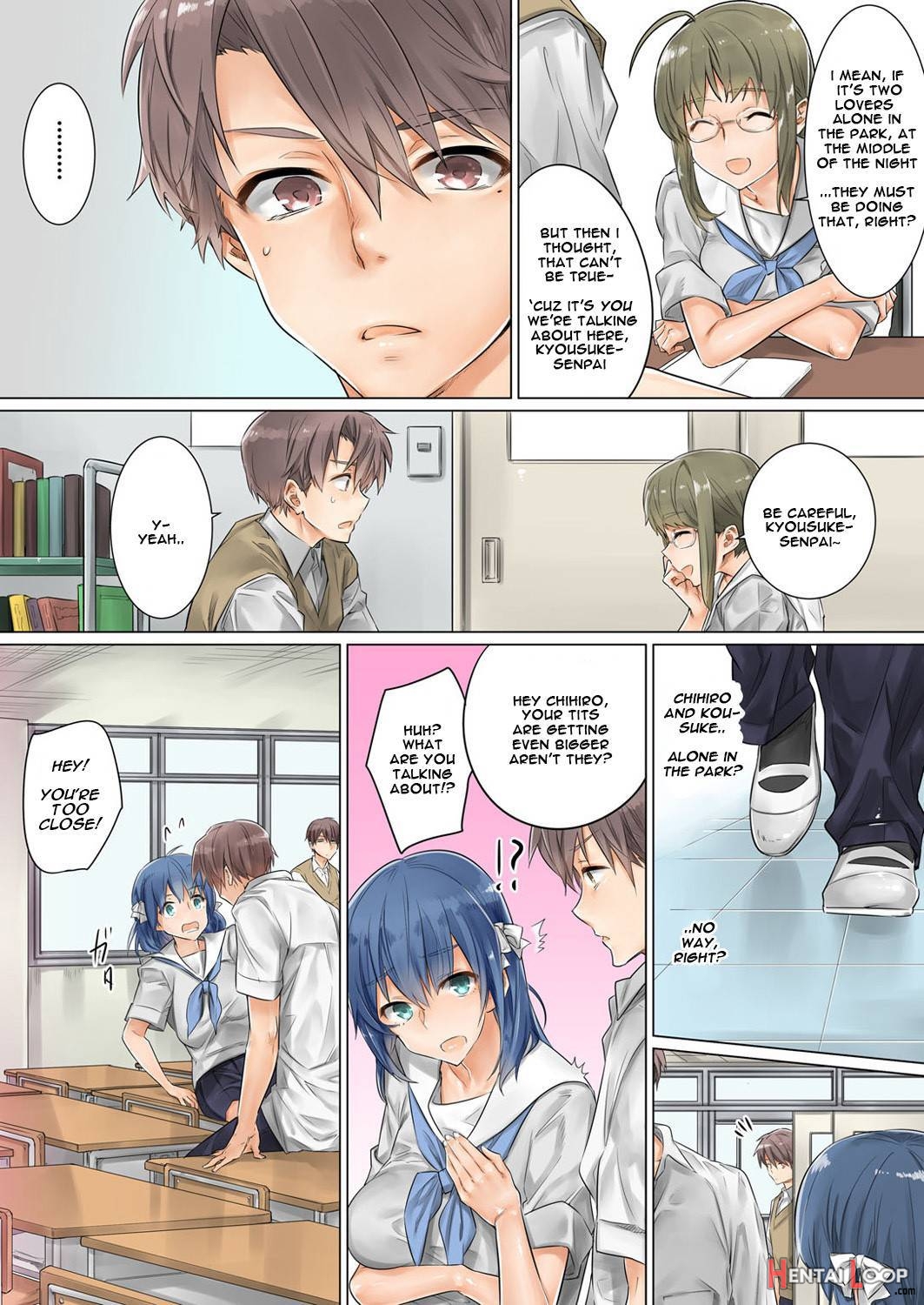 Netorare Kanojo -kareshi O Mae Ni Futago To Kyoushitsu Ecchi- Vol.02 page 26