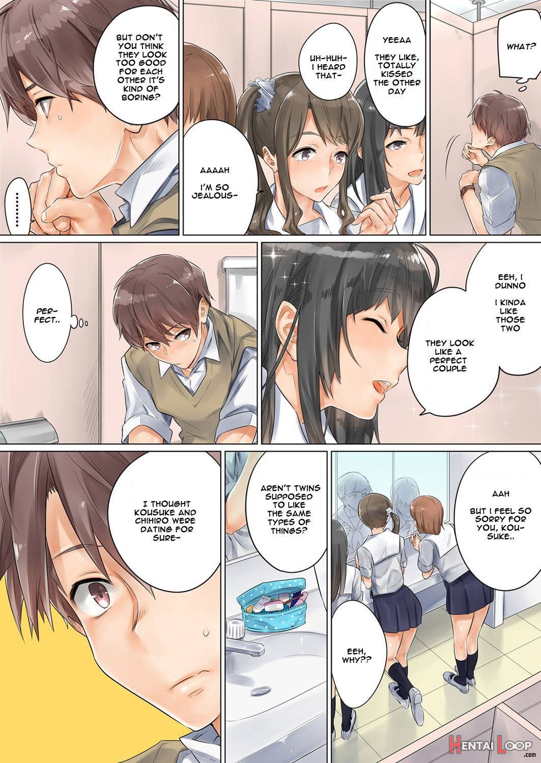 Netorare Kanojo -kareshi O Mae Ni Futago To Kyoushitsu Ecchi- Vol.02 page 28