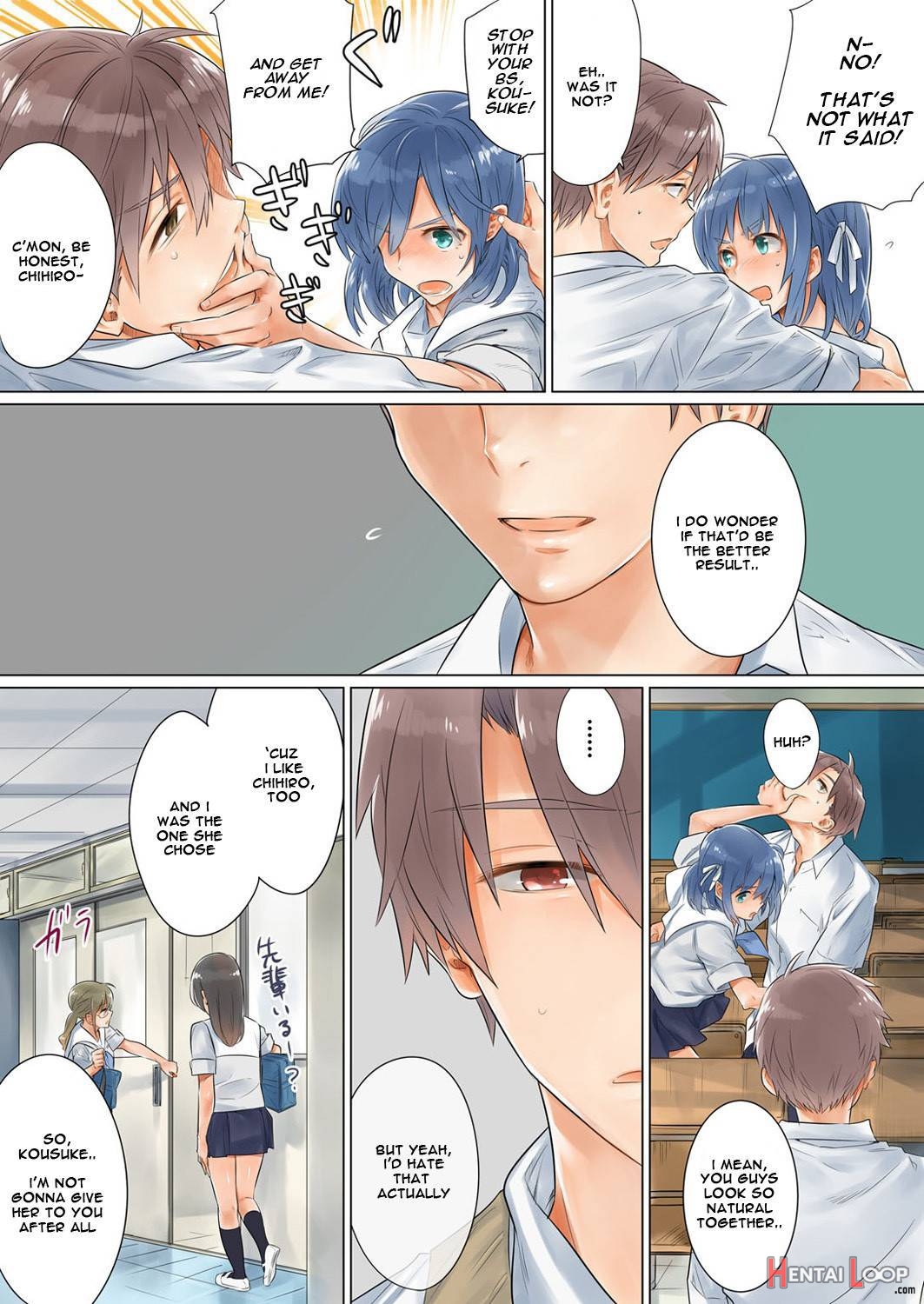 Netorare Kanojo -kareshi O Mae Ni Futago To Kyoushitsu Ecchi- Vol.02 page 3