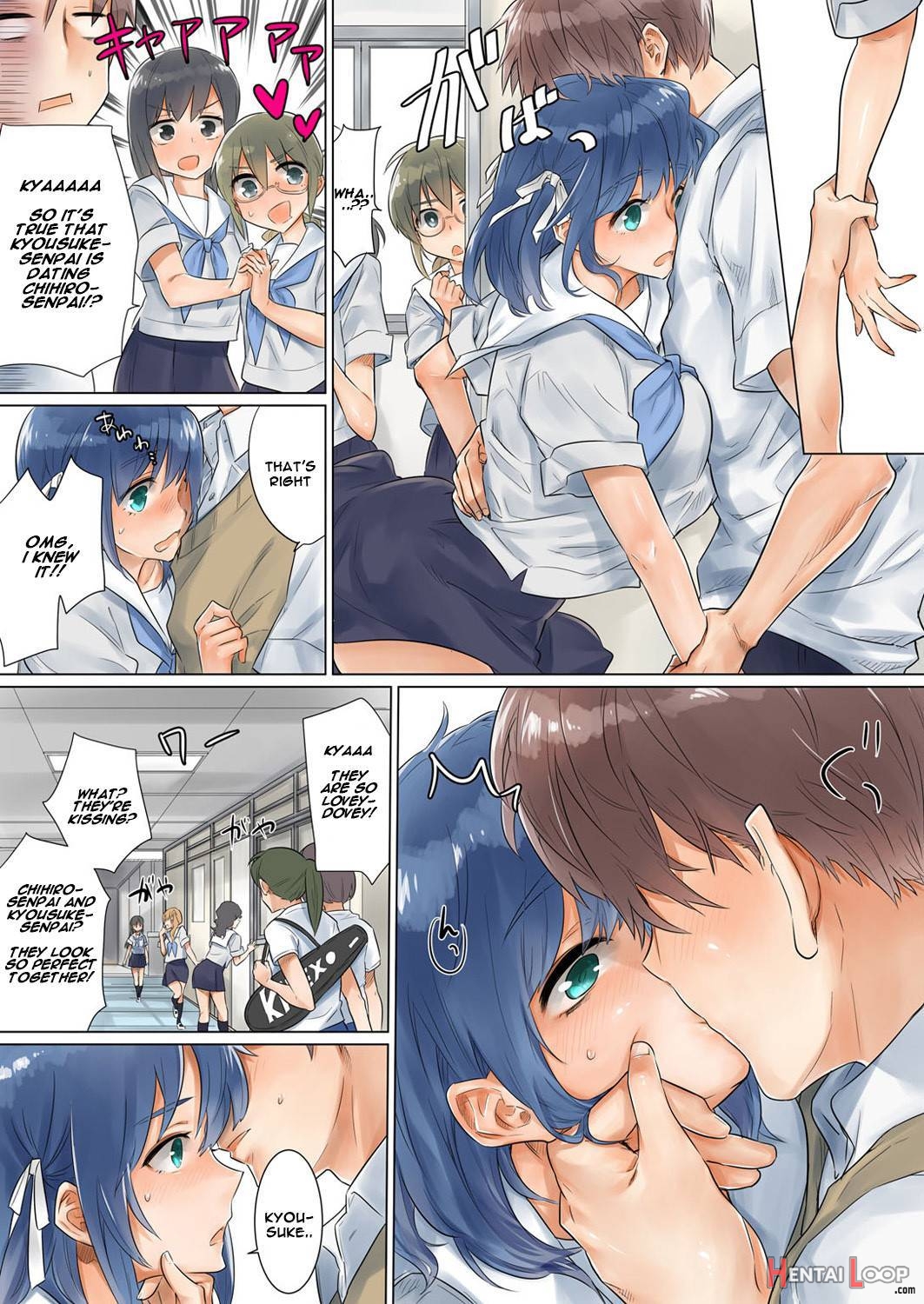 Netorare Kanojo -kareshi O Mae Ni Futago To Kyoushitsu Ecchi- Vol.02 page 4