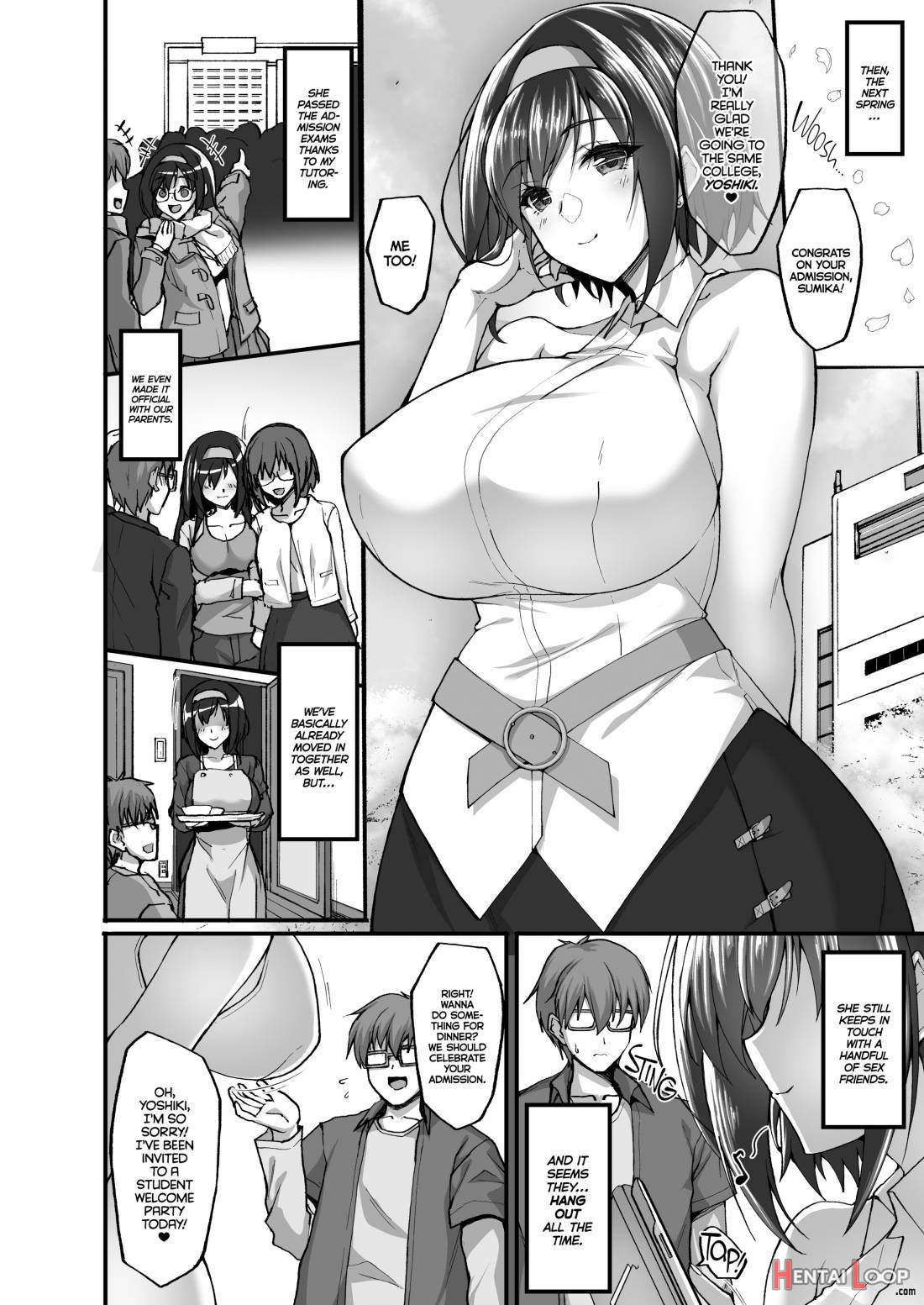 Netorare Kouhai Kanojo 3 ~kairaku O Kasane Musaboru Kokoro To Shitai~ page 71