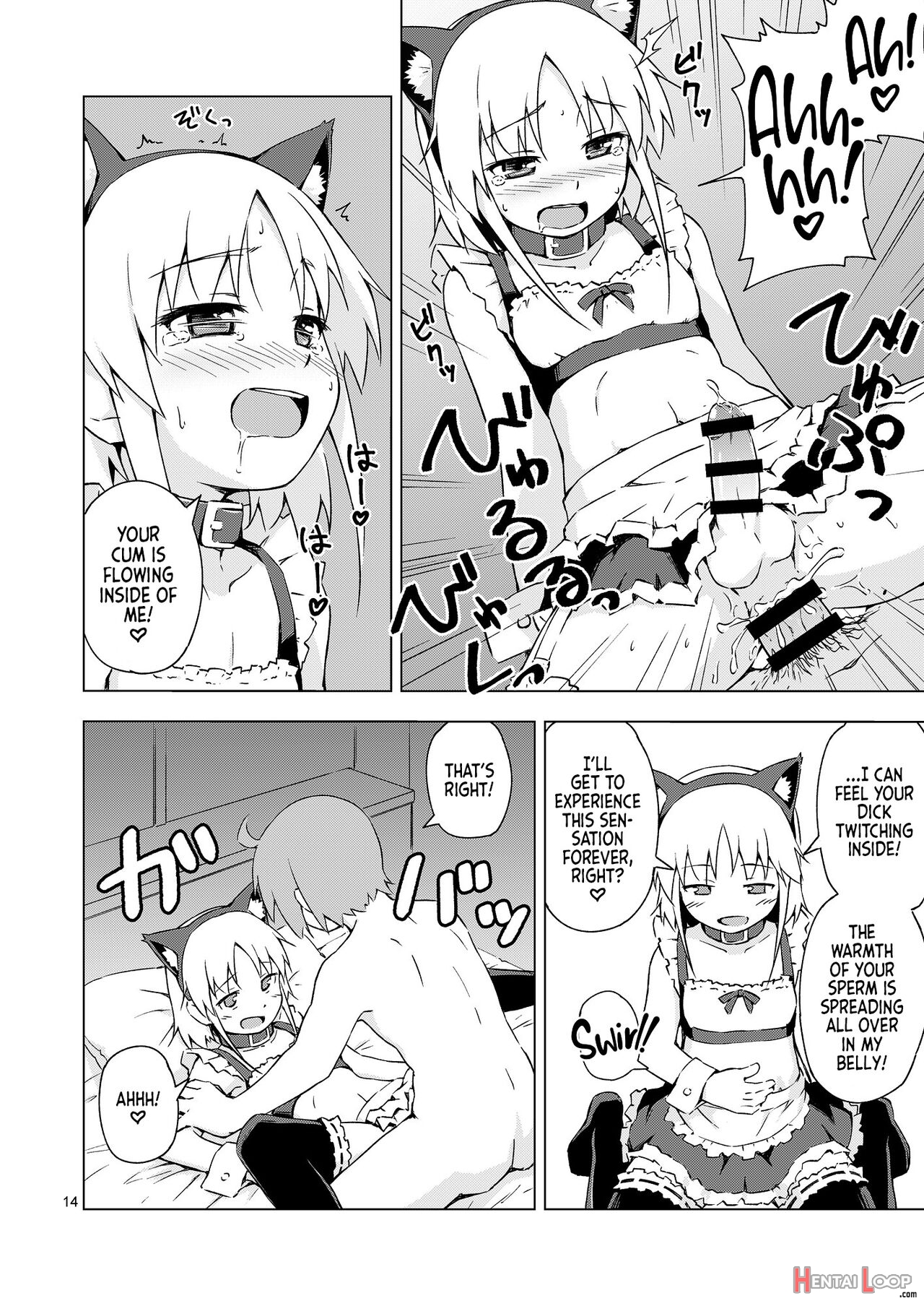 Ninja Impregnation Art: Infinite Crossdressing Nekomimi Breeding Technique! page 13