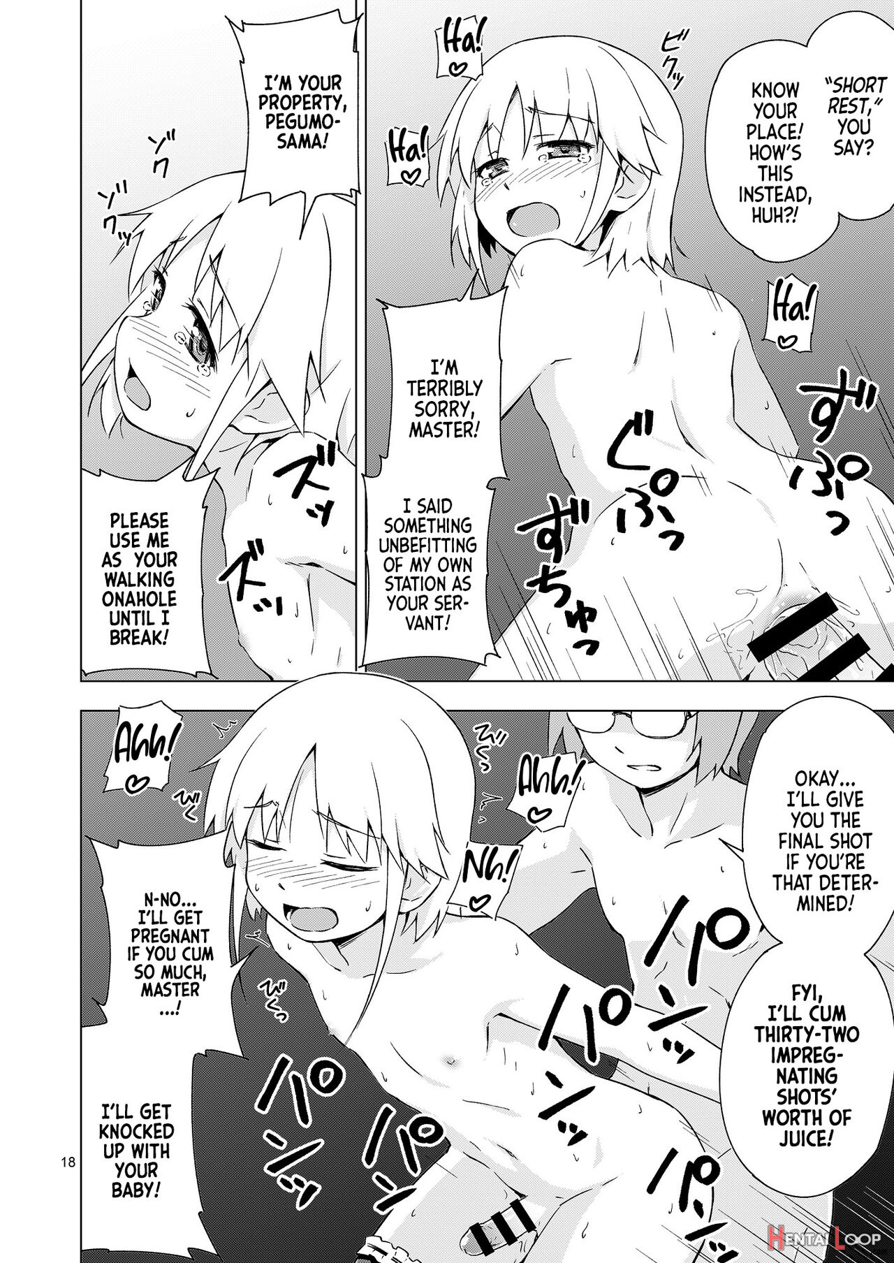 Ninja Impregnation Art: Infinite Crossdressing Nekomimi Breeding Technique! page 17