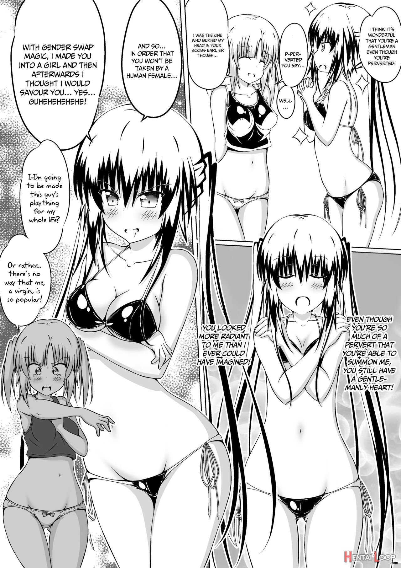 Nyotaika Shite Dt To Oppai Jd! 2 page 20