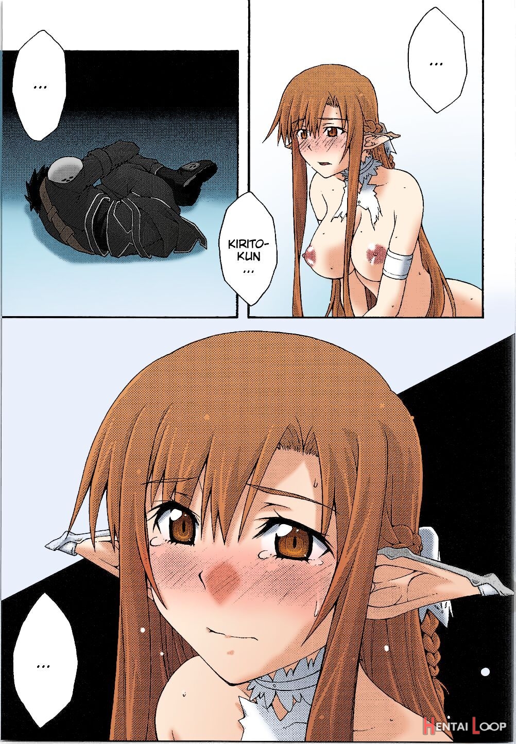 Ochiru -asuna- Colorized page 45