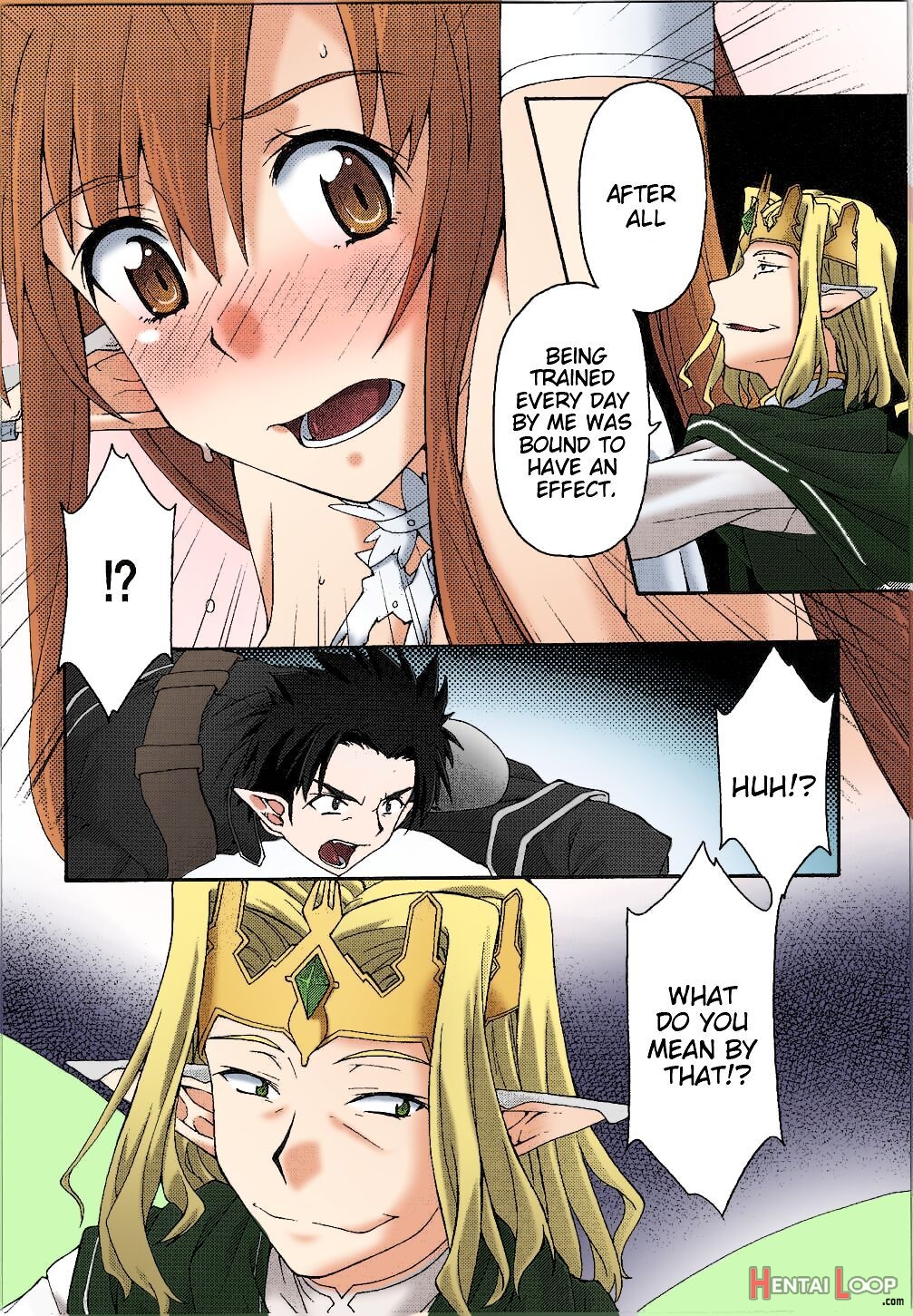 Ochiru -asuna- Colorized page 9