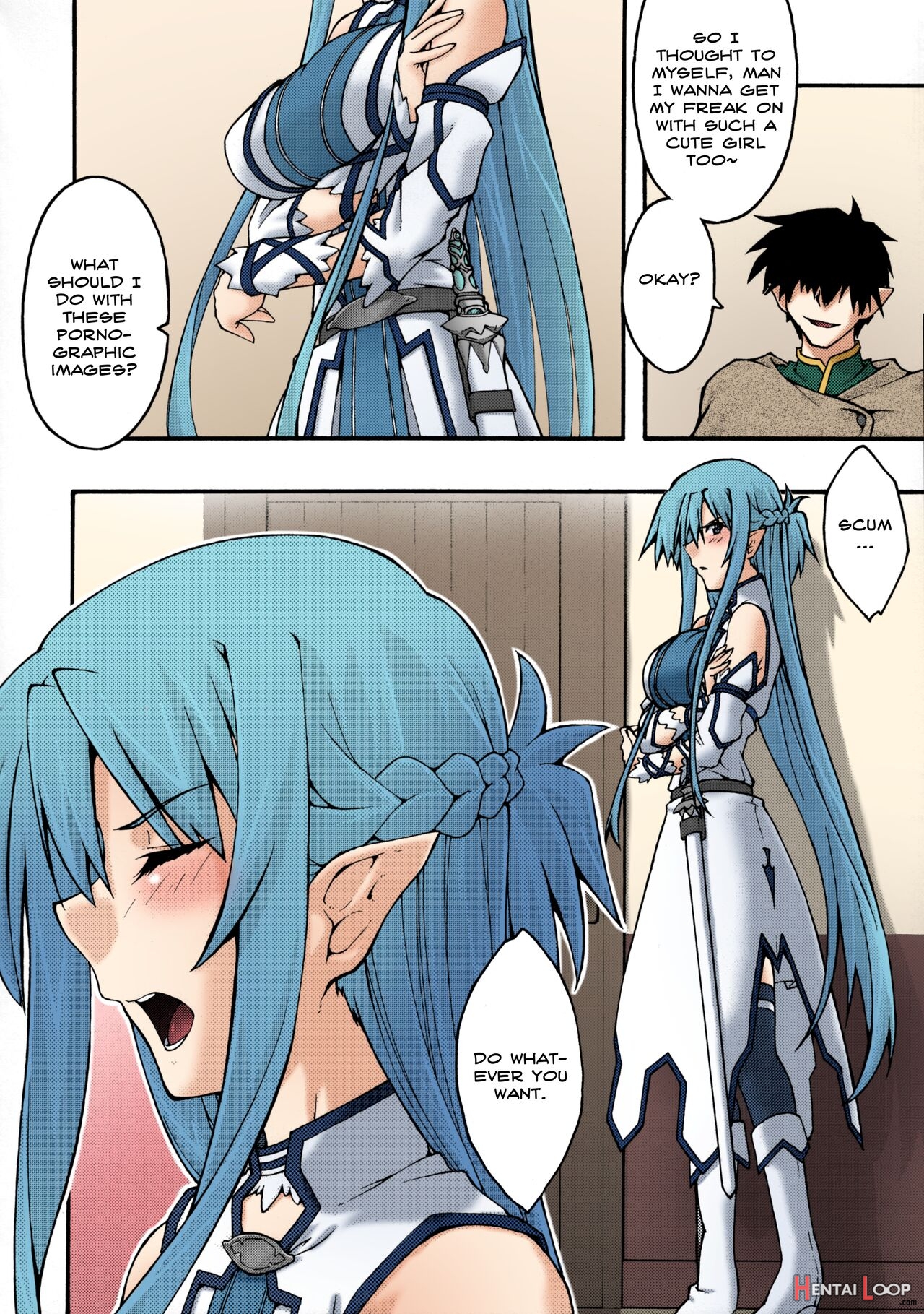 Ochiru -asuna2- – Colorized page 11