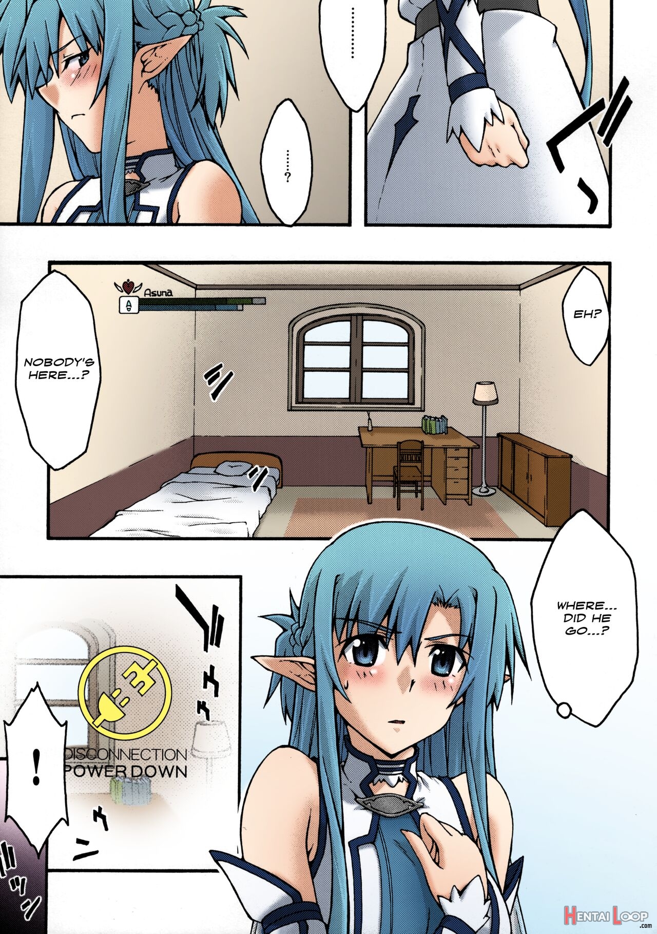 Ochiru -asuna2- – Colorized page 12