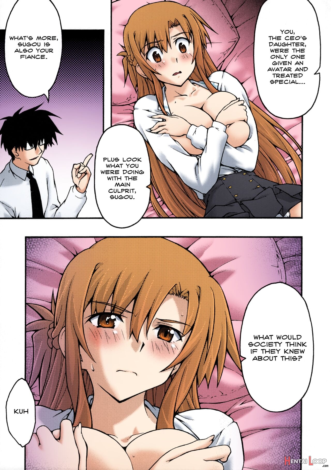 Ochiru -asuna2- – Colorized page 18