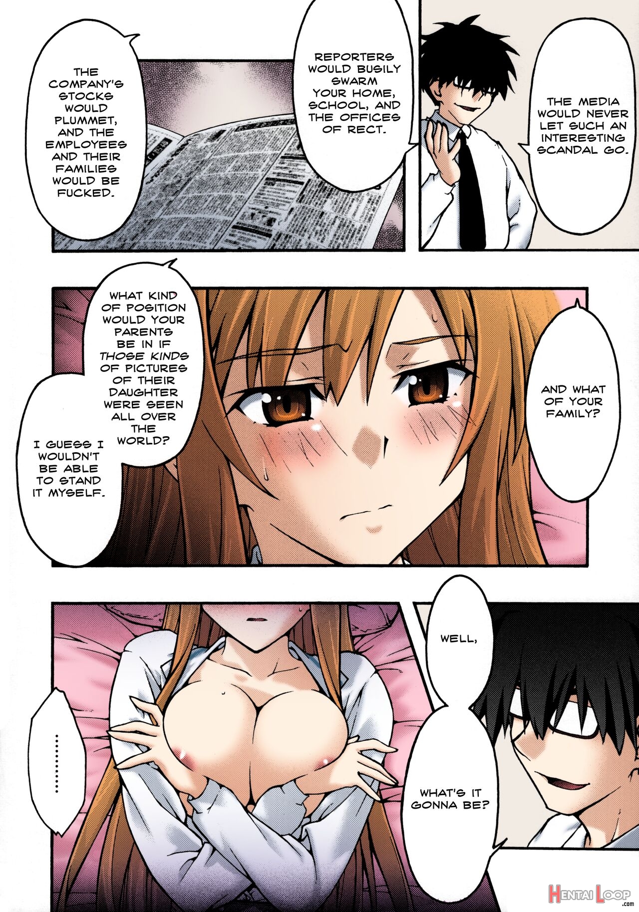 Ochiru -asuna2- – Colorized page 19