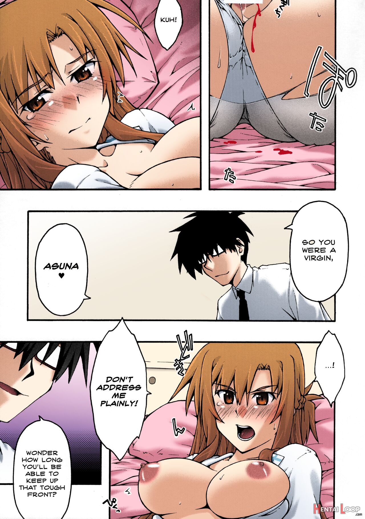 Ochiru -asuna2- – Colorized page 22