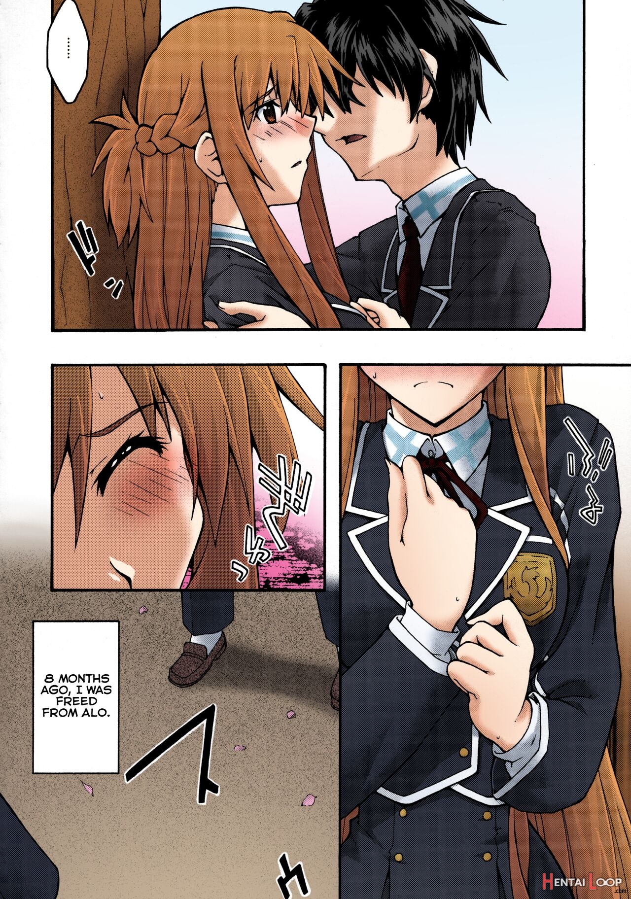 Ochiru -asuna2- – Colorized page 3