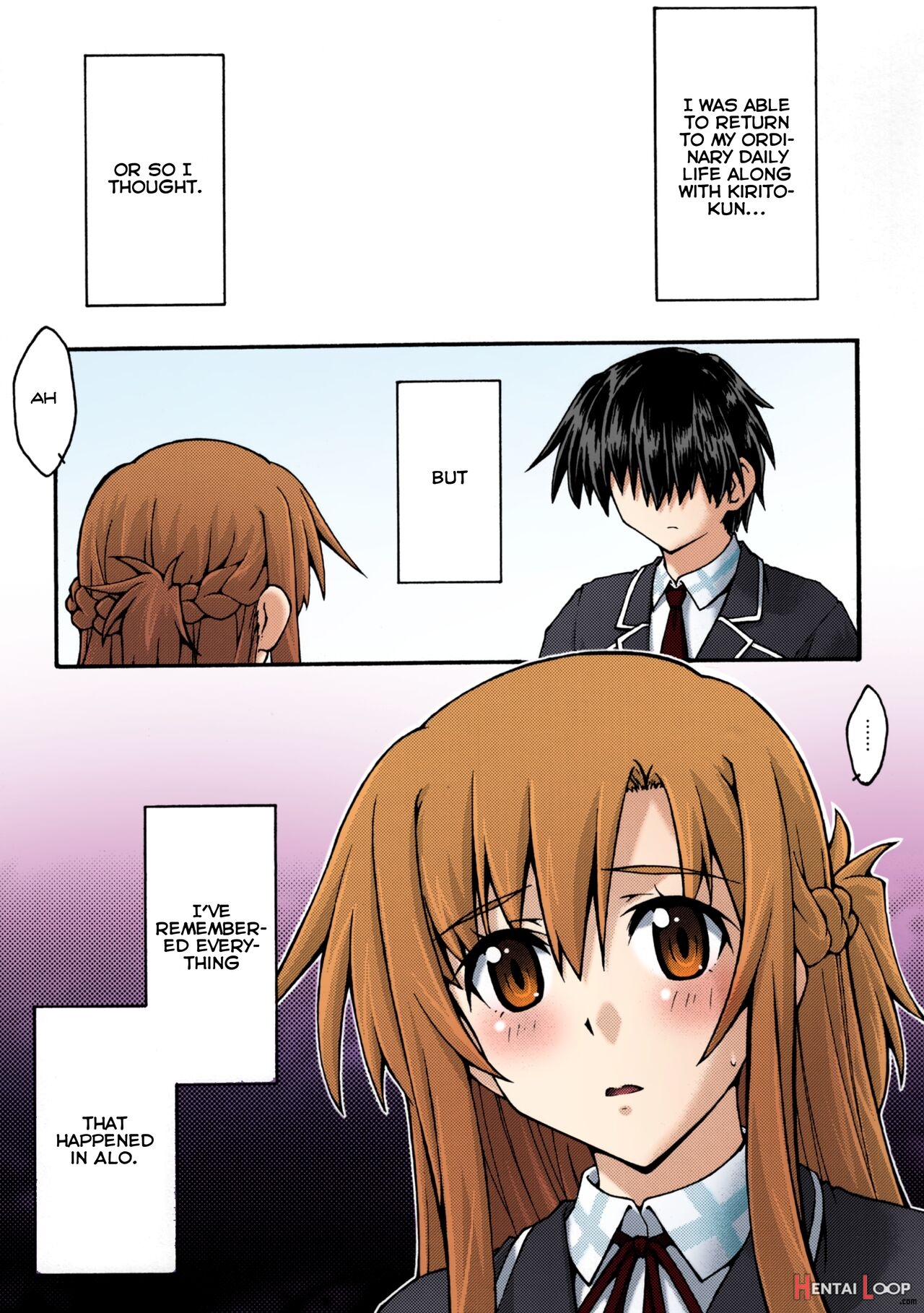 Ochiru -asuna2- – Colorized page 4