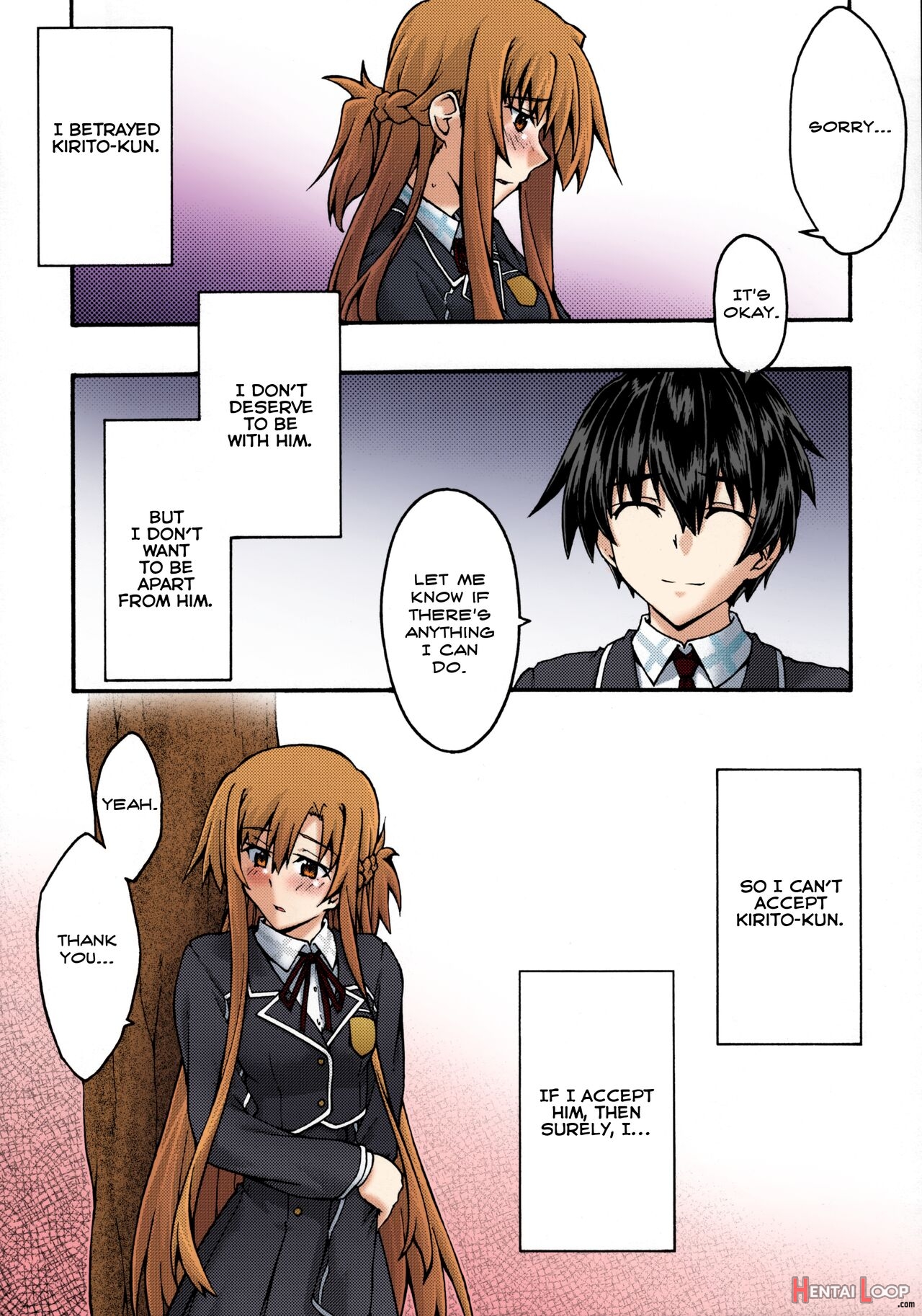 Ochiru -asuna2- – Colorized page 5