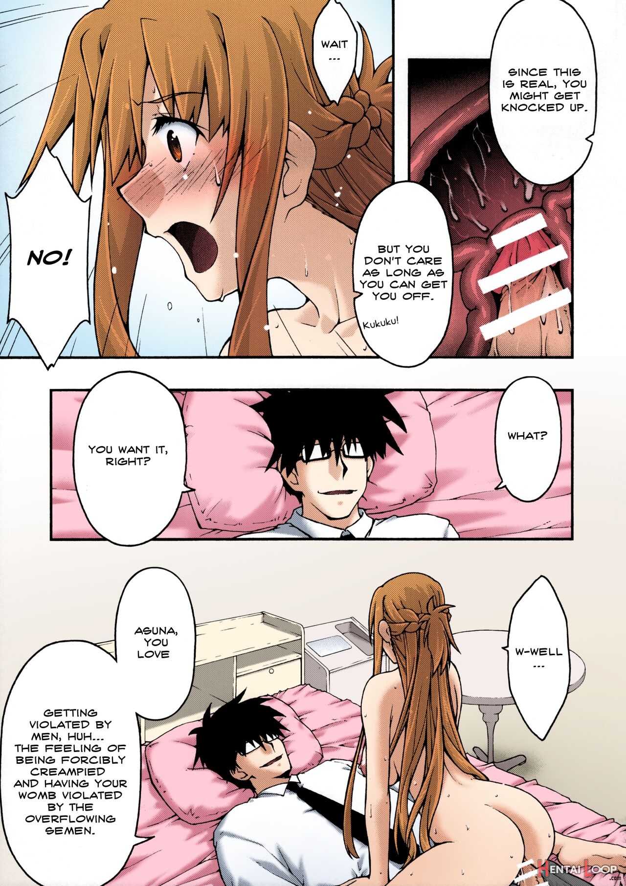 Ochiru -asuna2- – Colorized page 50