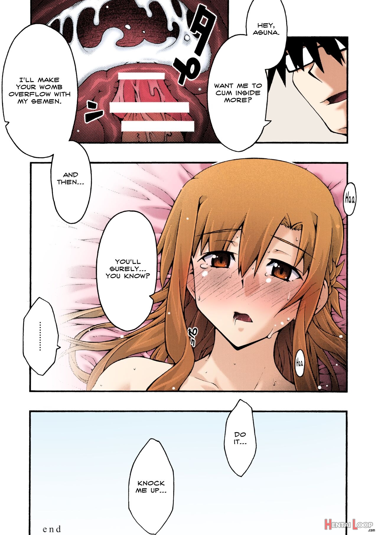 Ochiru -asuna2- – Colorized page 66