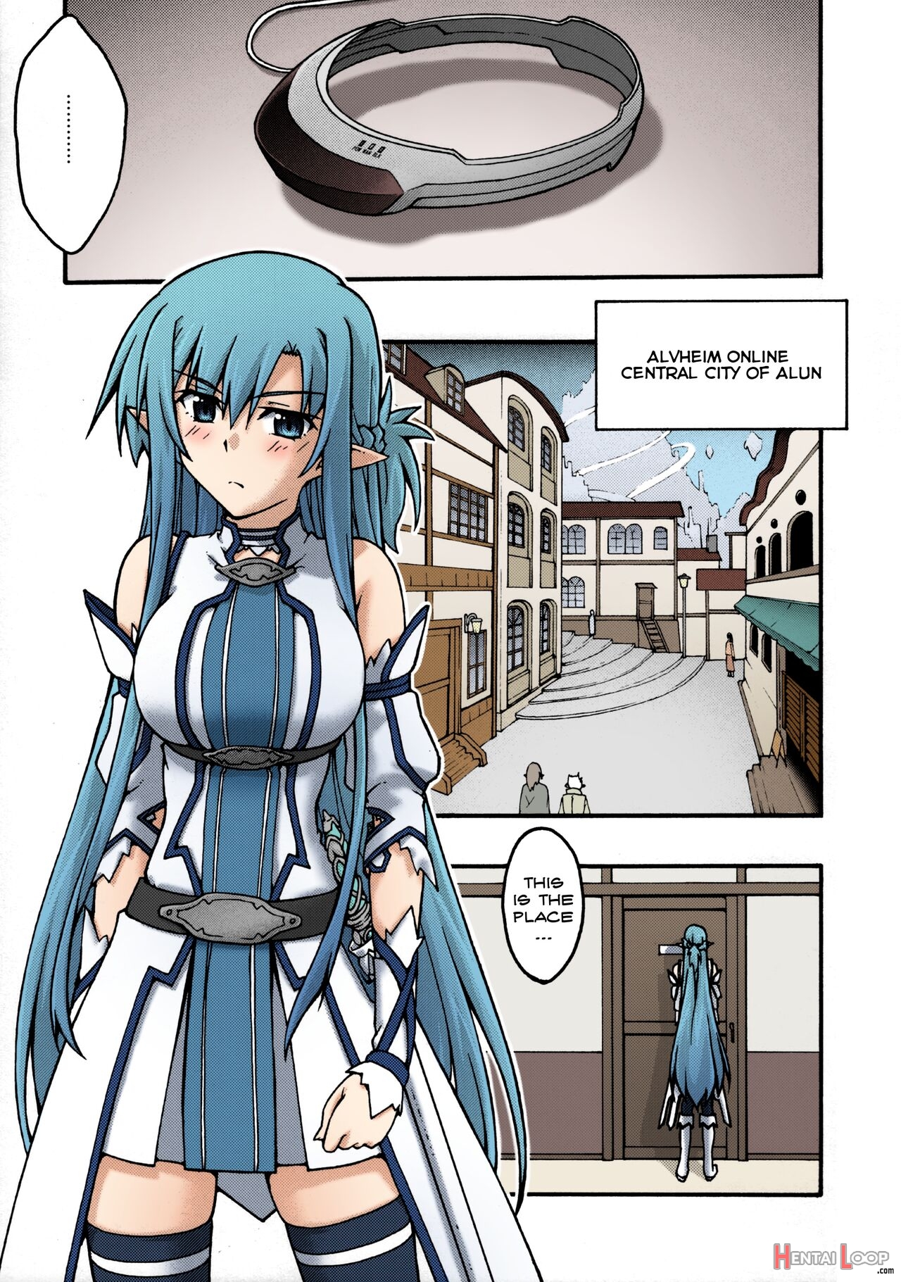 Ochiru -asuna2- – Colorized page 8