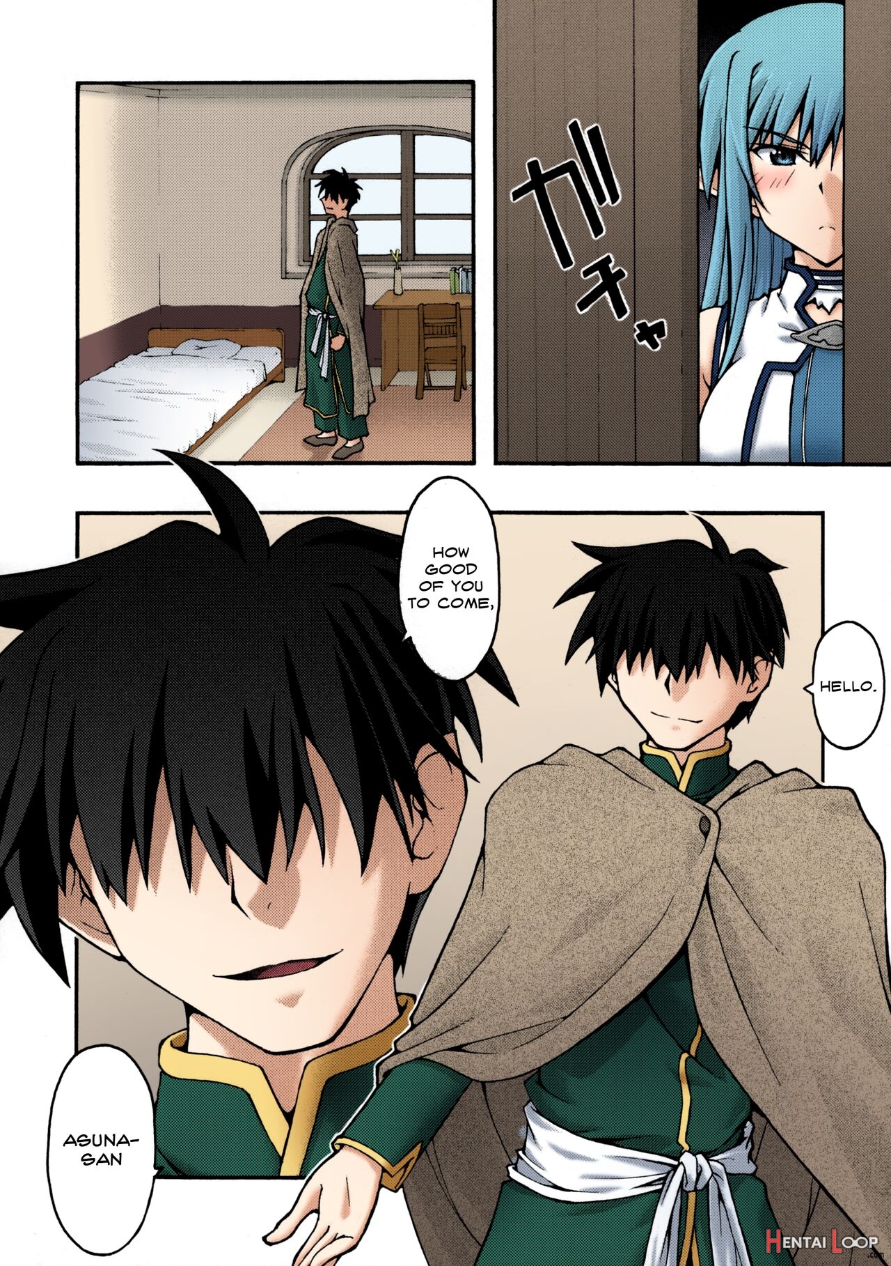 Ochiru -asuna2- – Colorized page 9