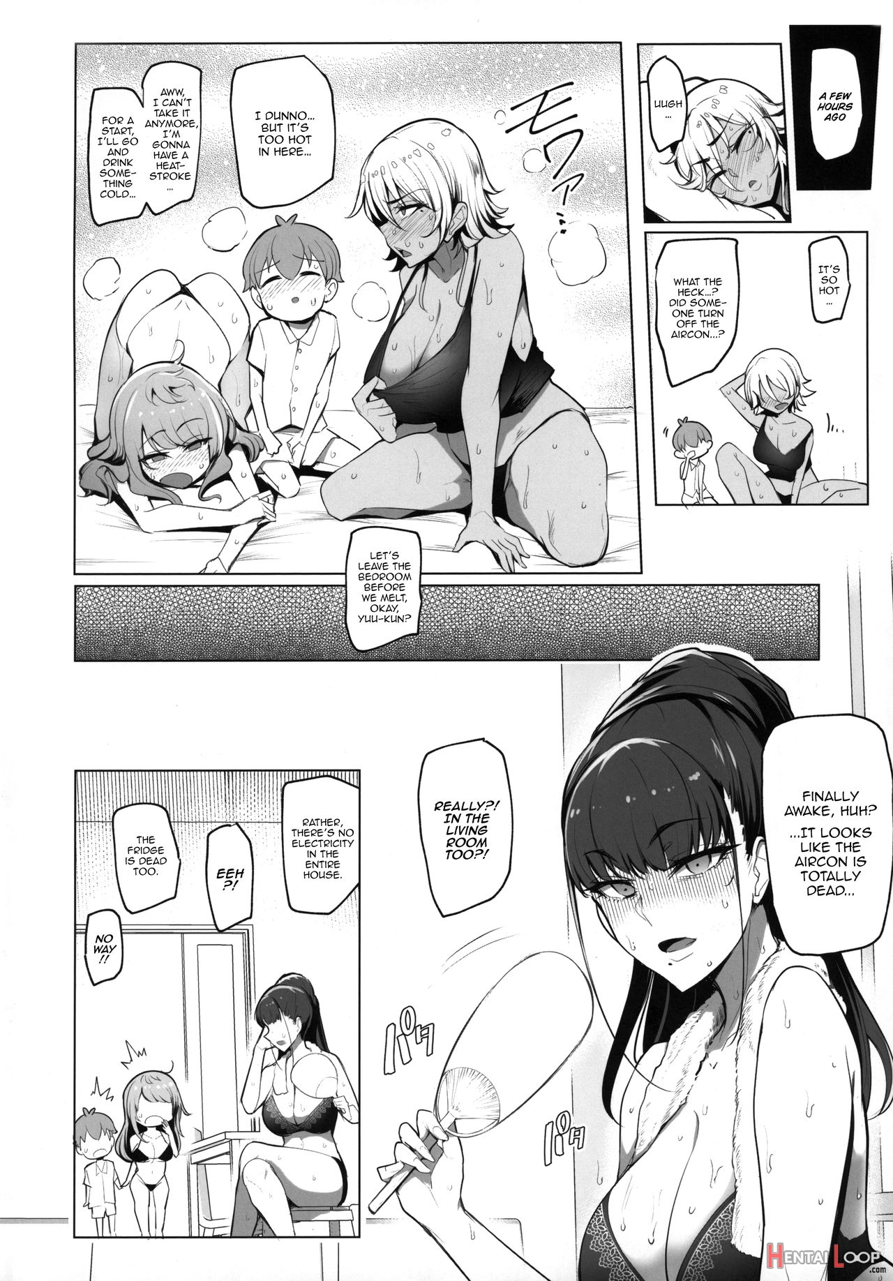 Odekake Shita No Wa H Na Gal Onee-chan-tachi To No Umi Deshita page 3