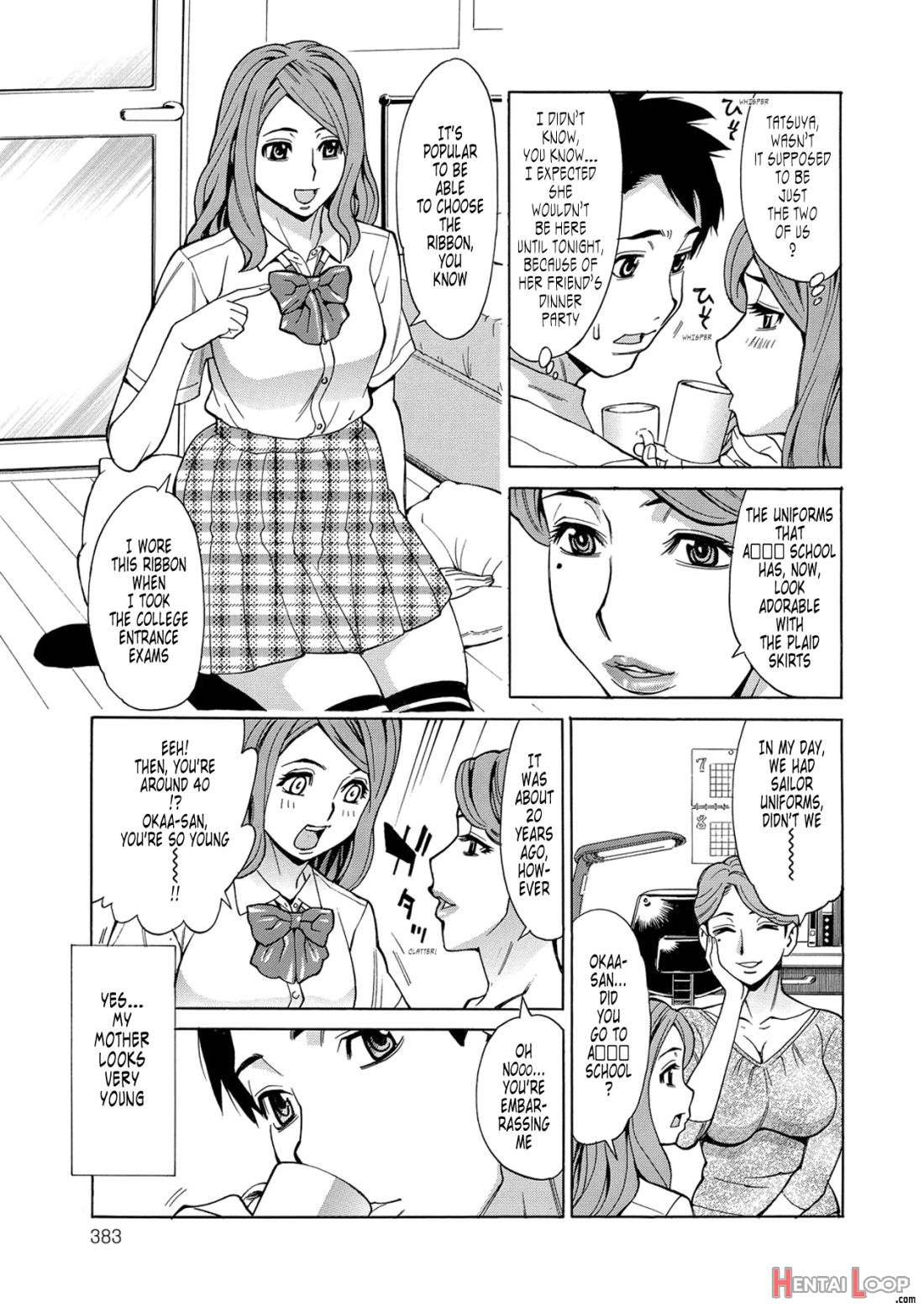 Okaa-san, Nanchatte Joshikousei page 3