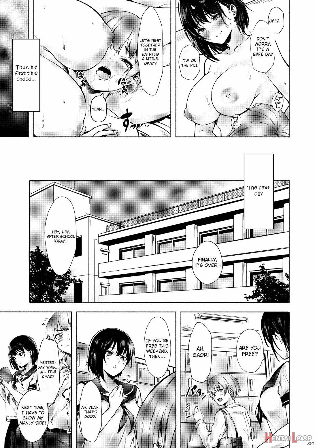 Okki Na Saori-chan Wa Bukiyou Ni Eroi page 24