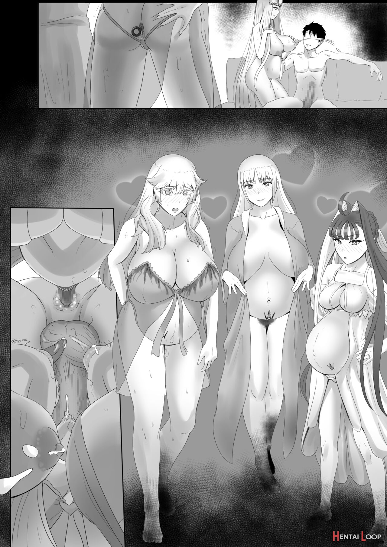 Olympus Goddesses Harem Comic page 17