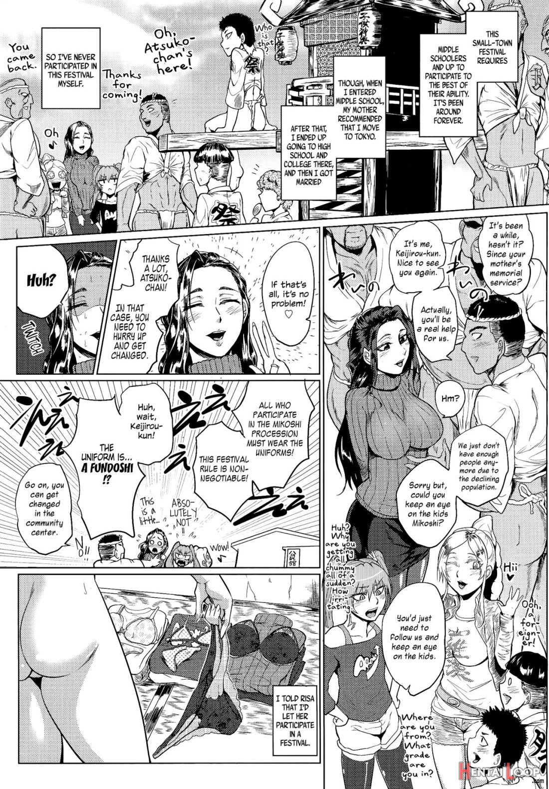 Omatsuri ~mura Ni Otosareru Ikka~ page 3