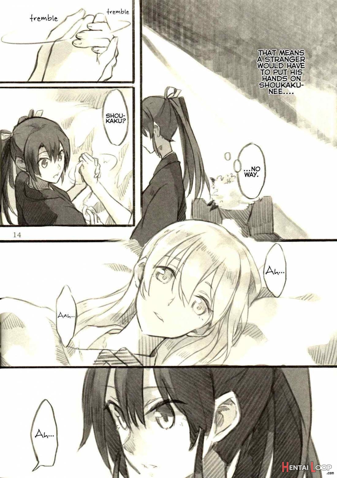 Omutsu No Shoukaku-san Ni Zuikaku-chan Muramura Shichau Hon. page 13