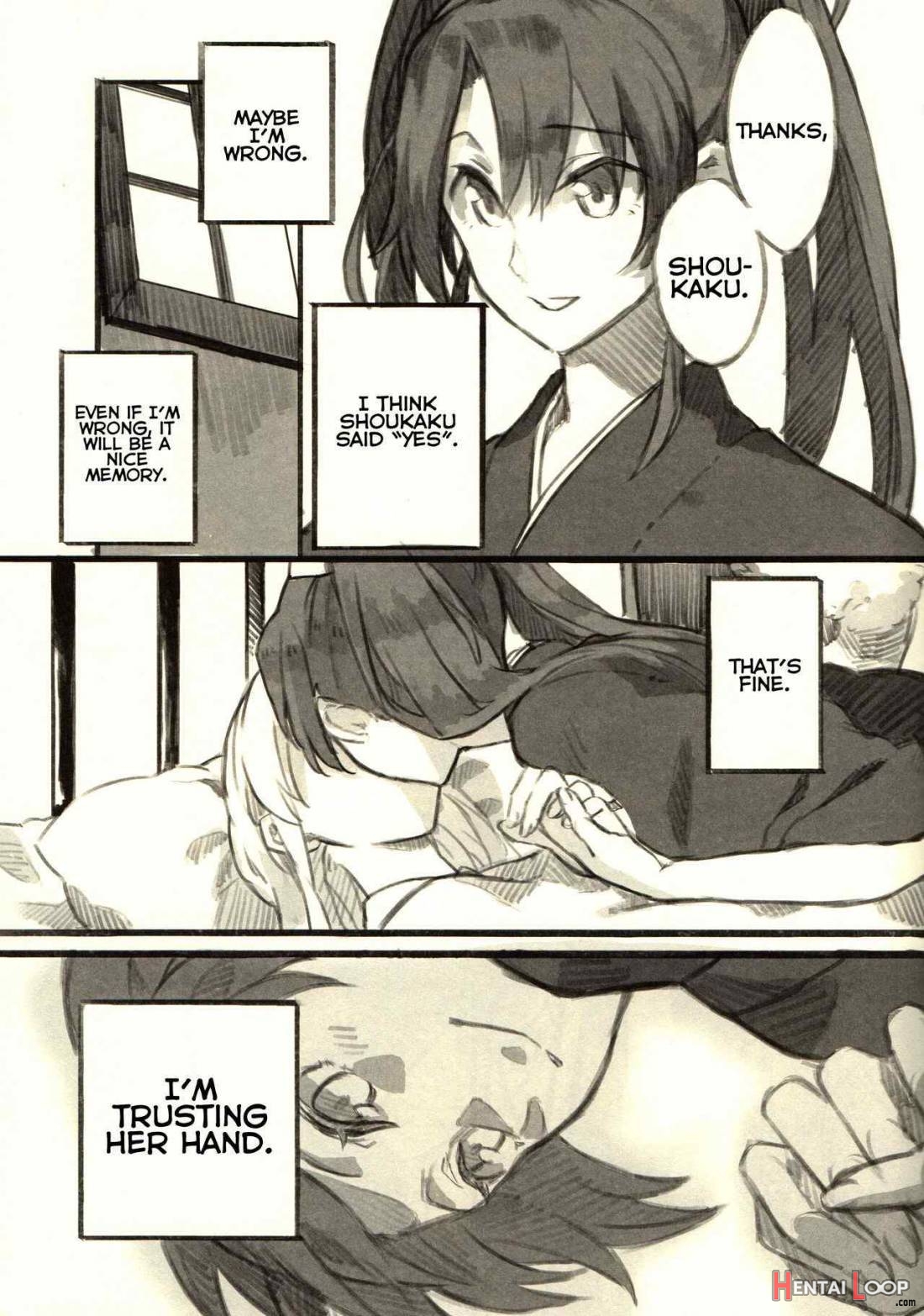 Omutsu No Shoukaku-san Ni Zuikaku-chan Muramura Shichau Hon. page 14