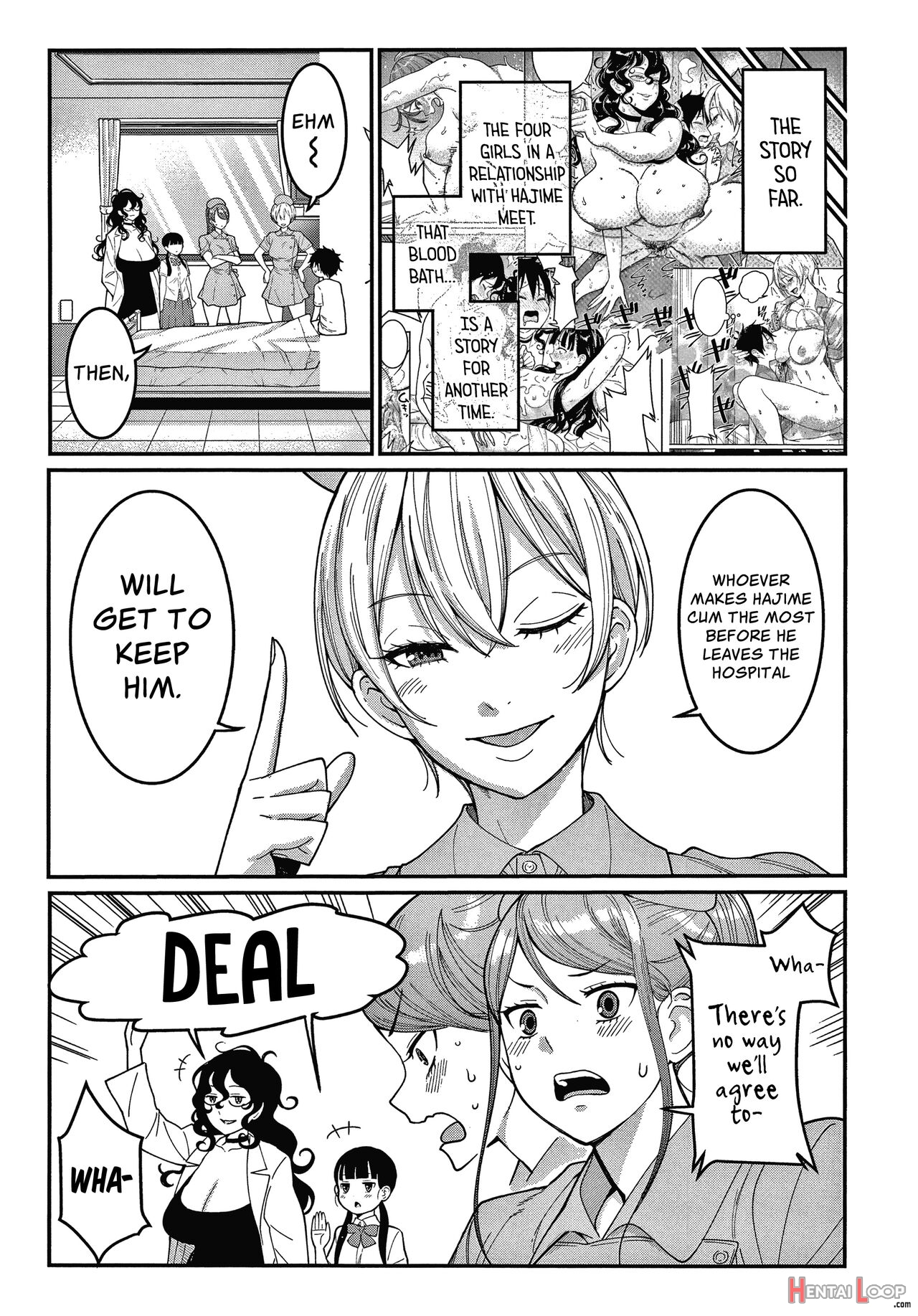 Oneshota Ward 24 Hour Care Harem Hospitalization Life page 109