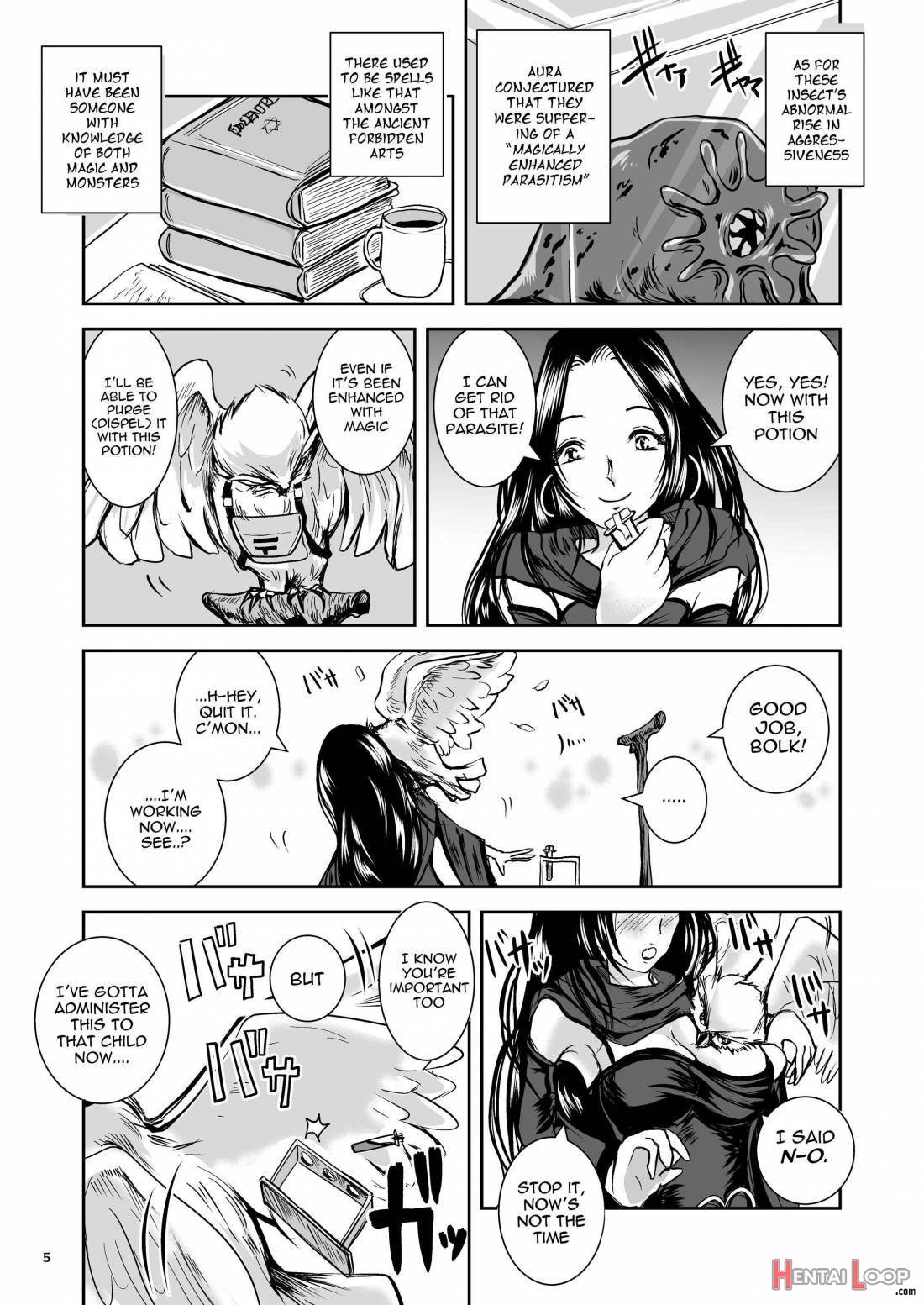 Oonamekuji To Kurokami No Mahoutsukai page 4