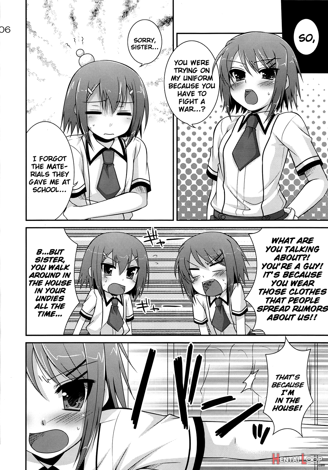 Osumesu Twins! page 4